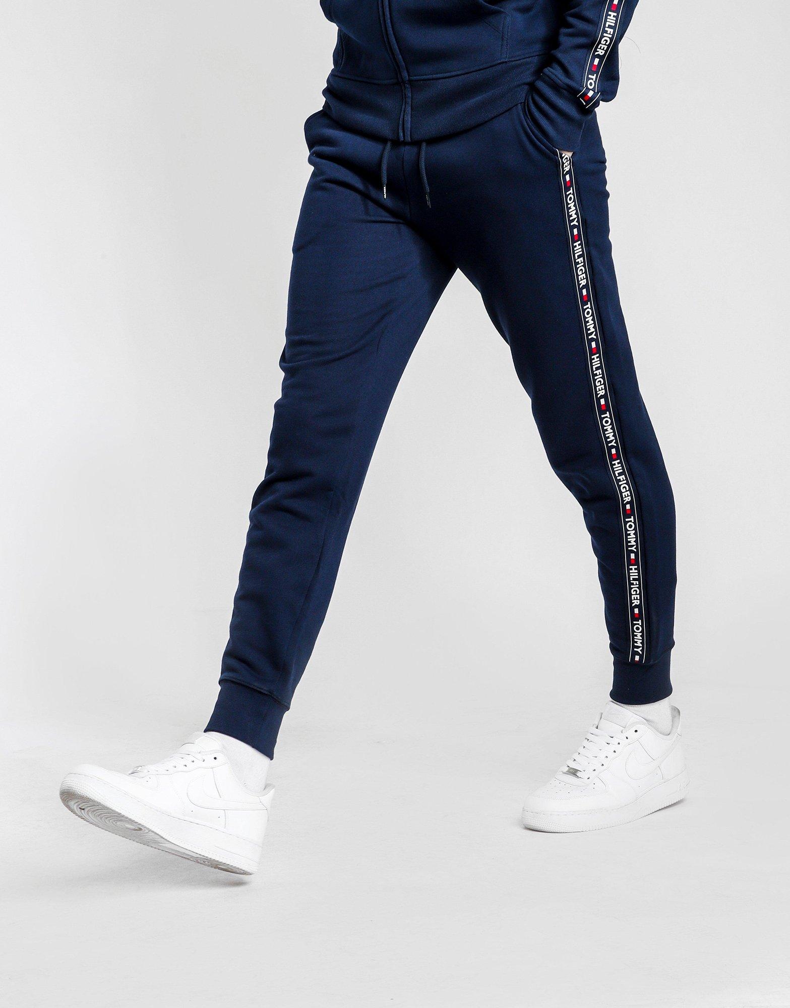 tommy hilfiger side tape track pants