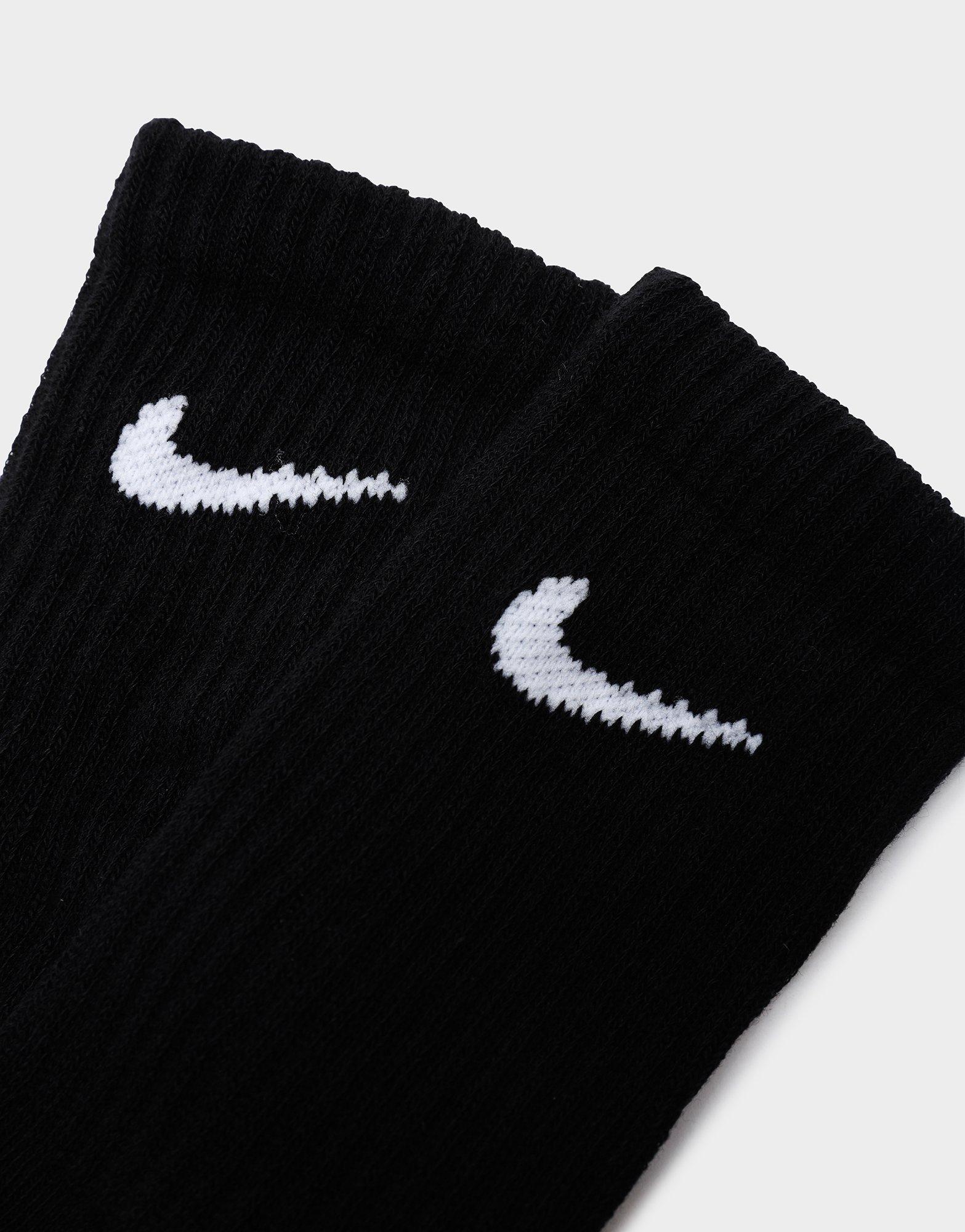 Nike Swoosh Crew 3 Pack Socks Size 5-7