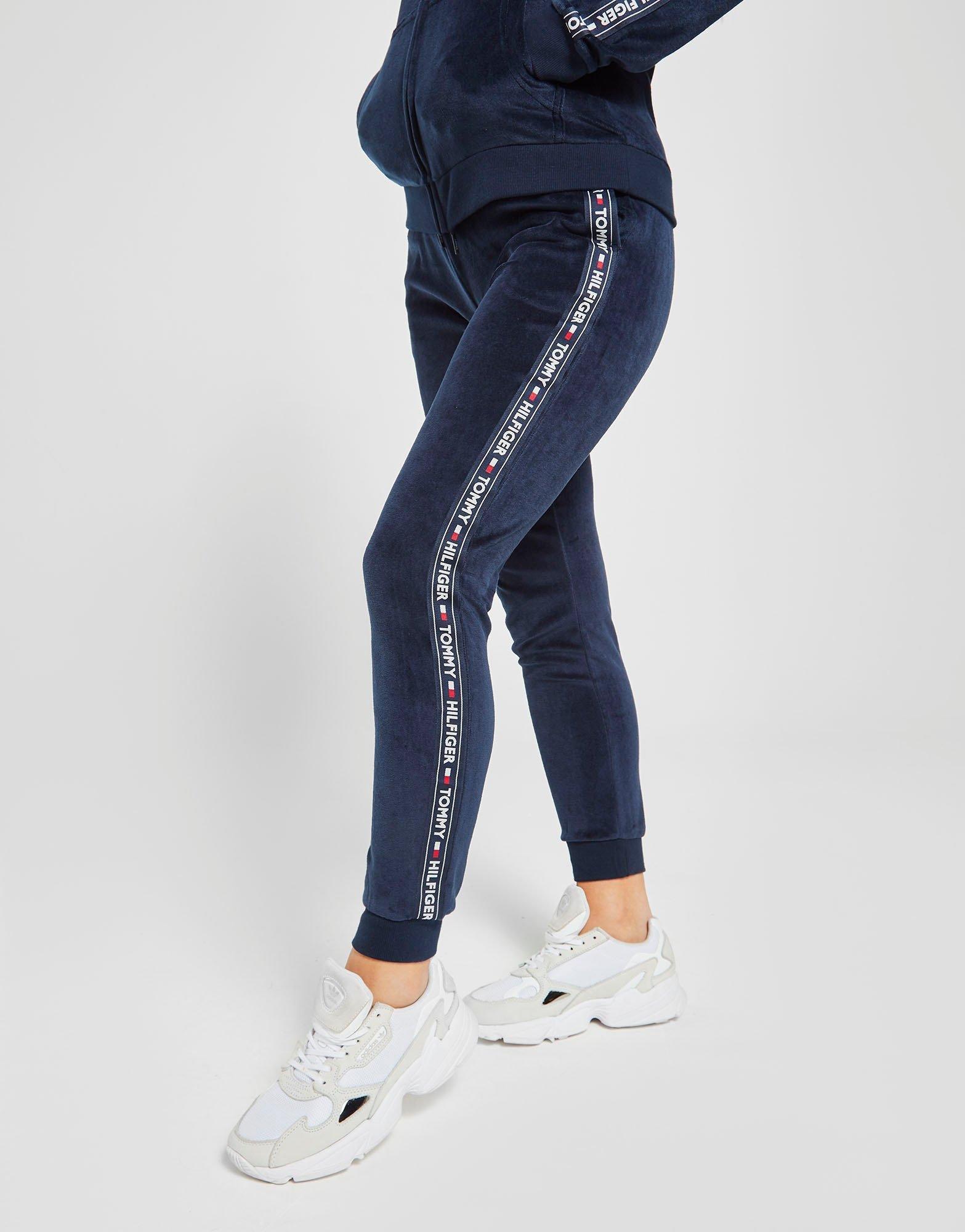 tommy hilfiger tape track pants