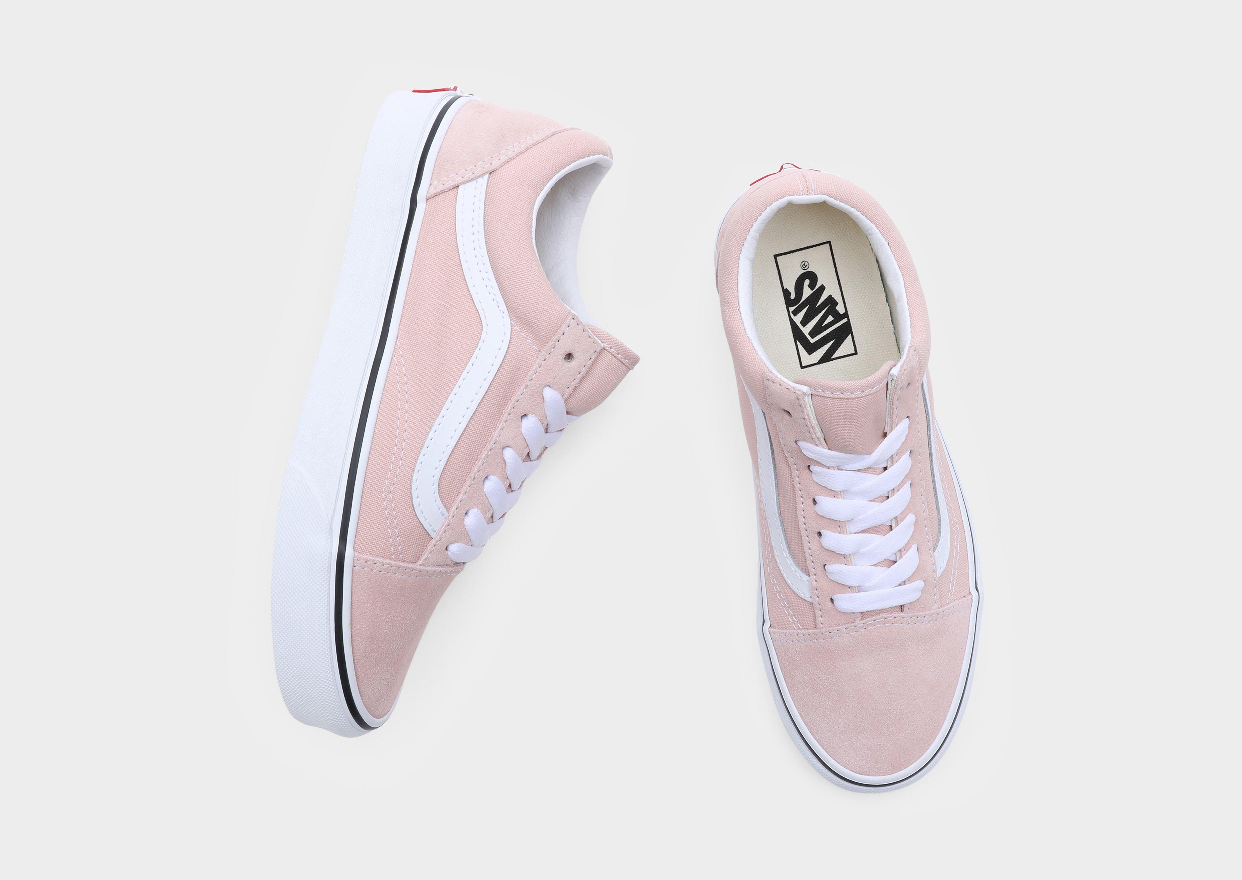 Vans on sale rosy pink