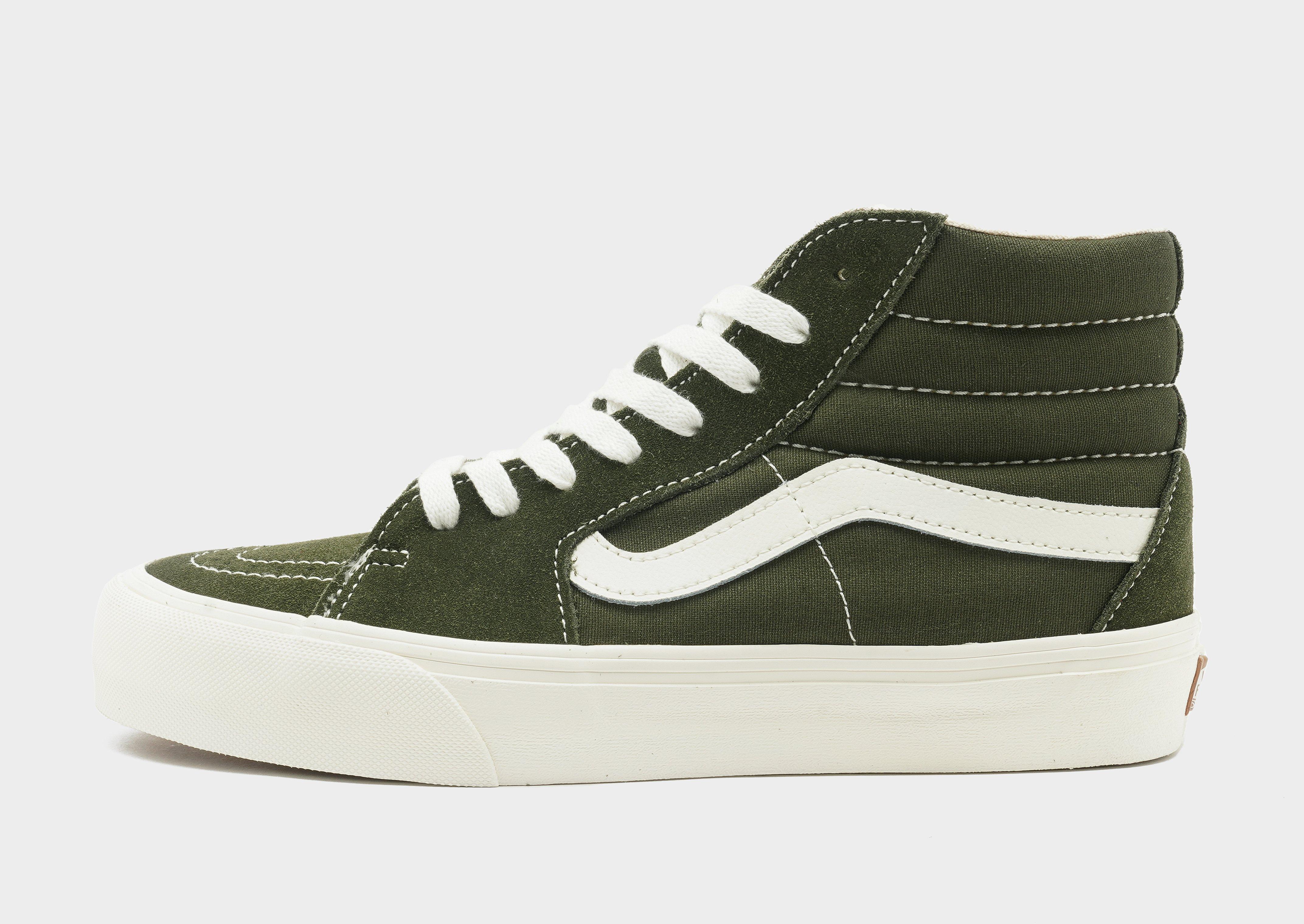 vans sk8 hi green