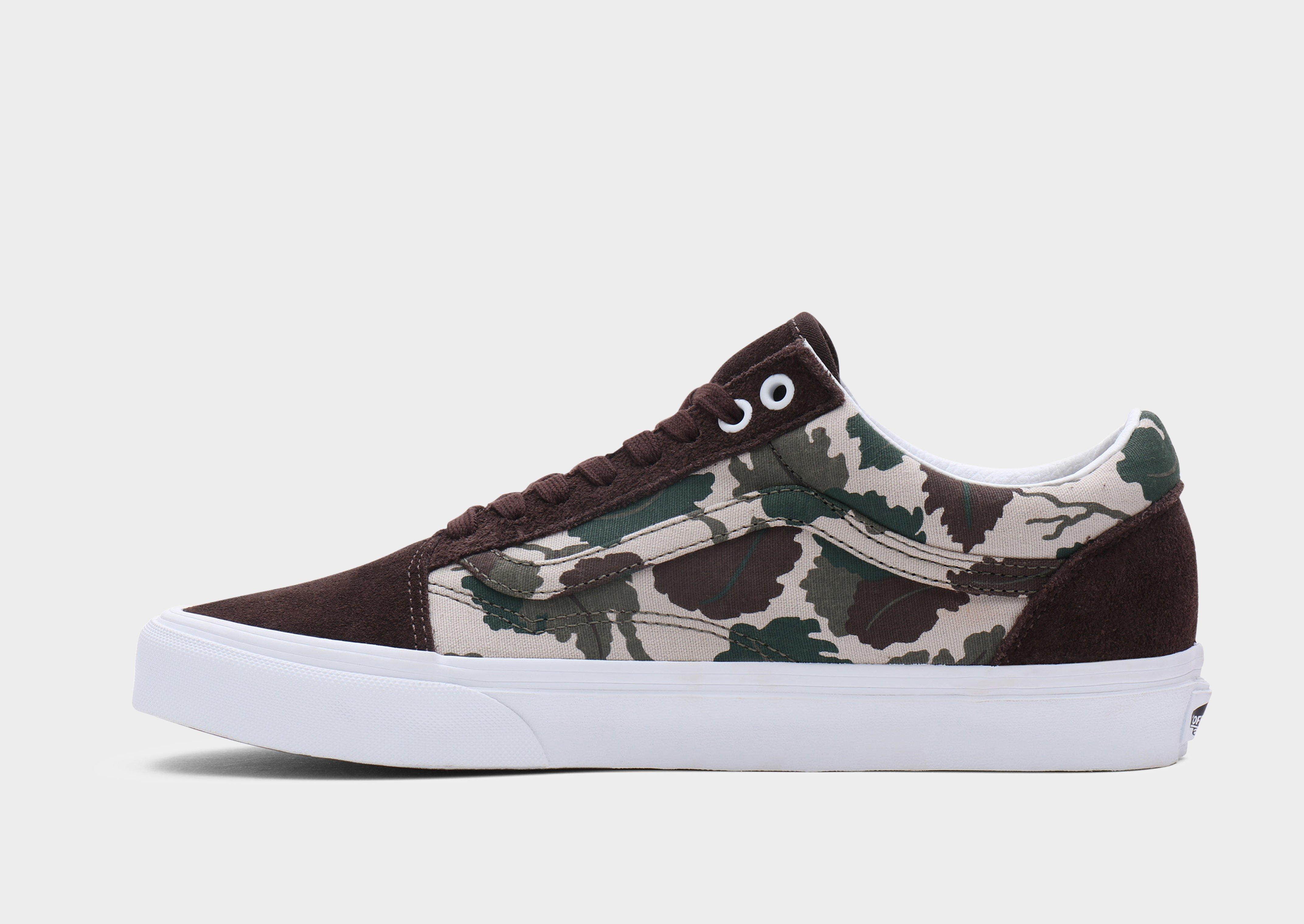 Vans deals white camo