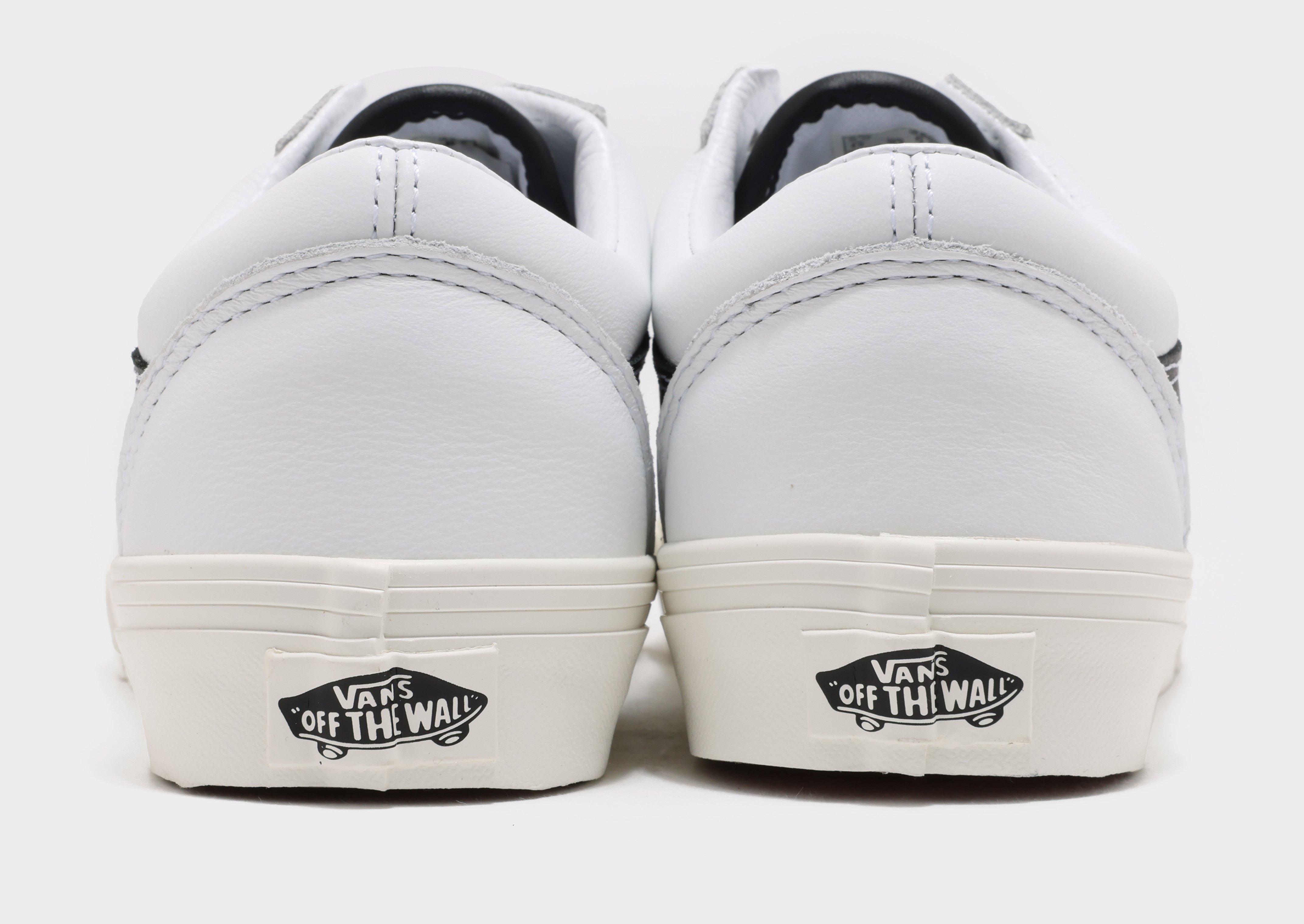 Low top all white vans hotsell