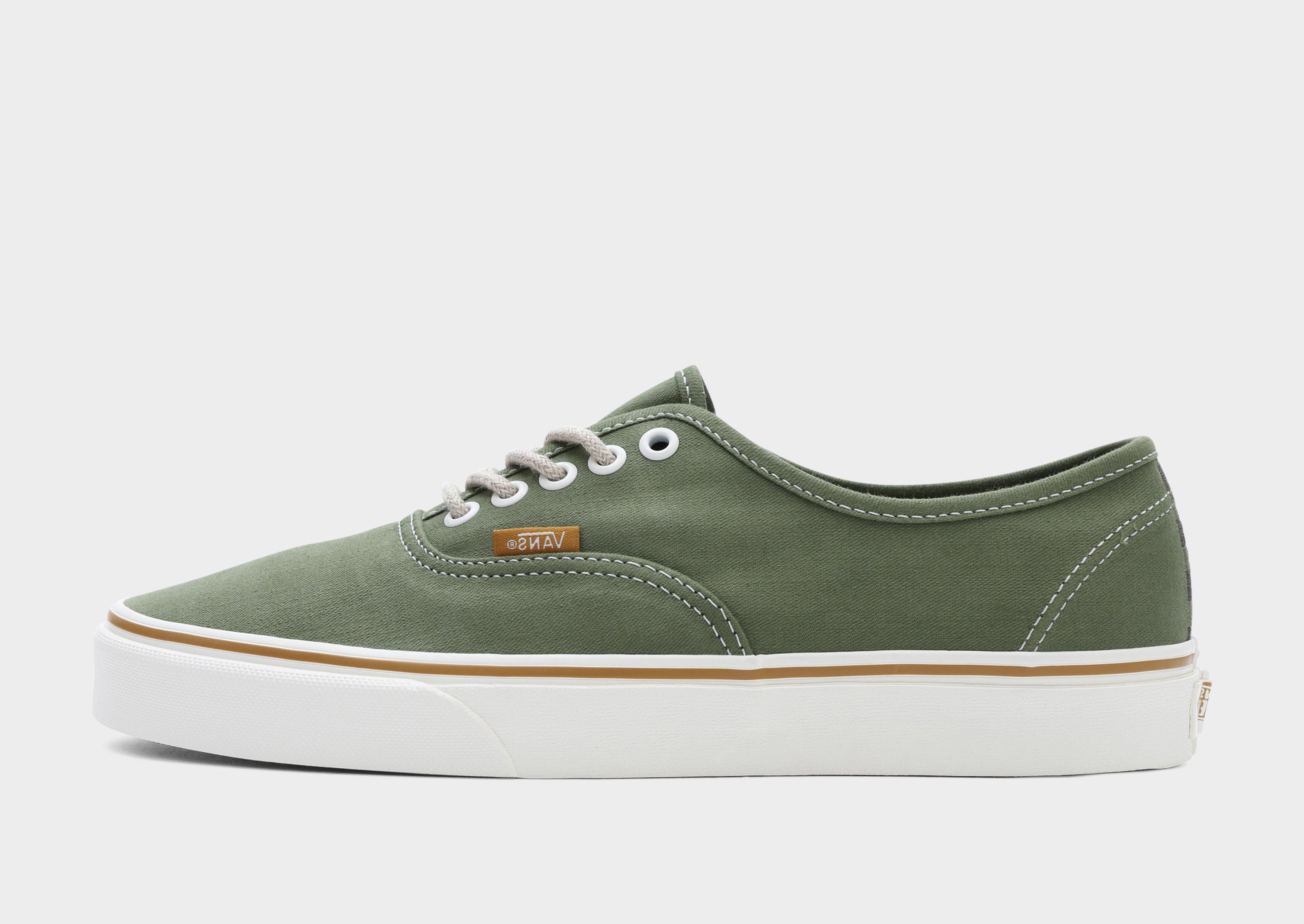 Dark green hot sale vans authentic