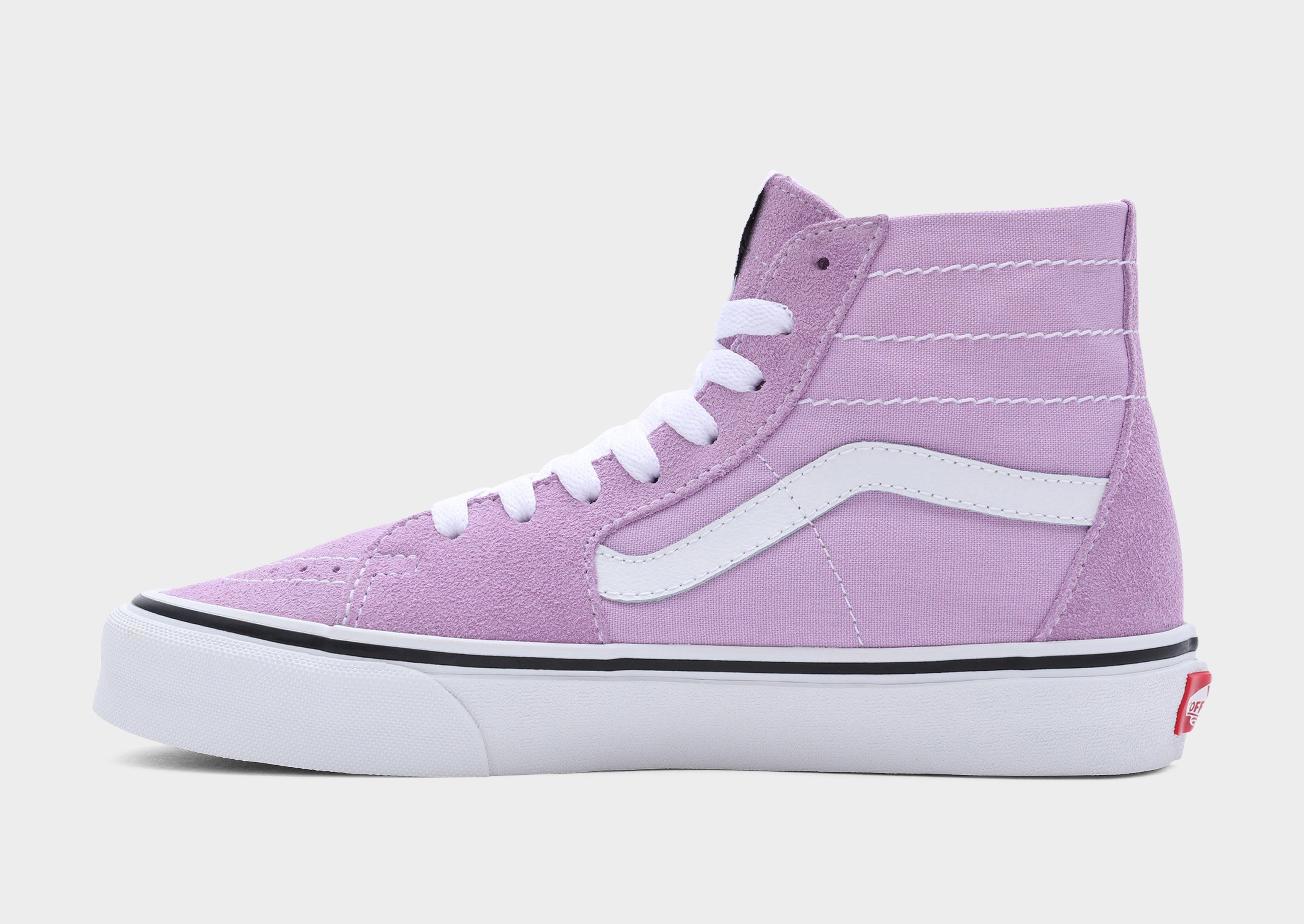 Purple vans deals sk8 hi