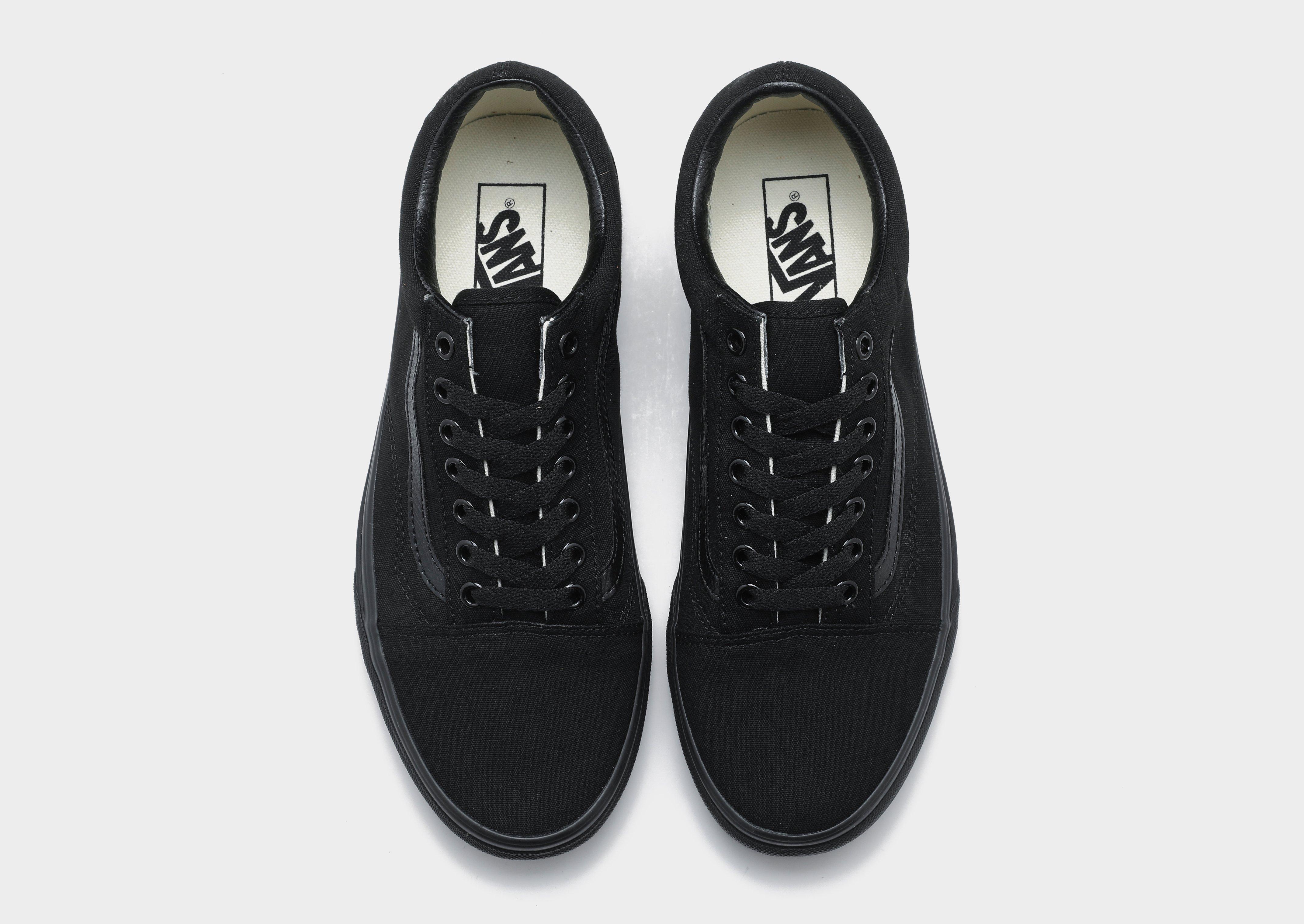 All black sale vans jd