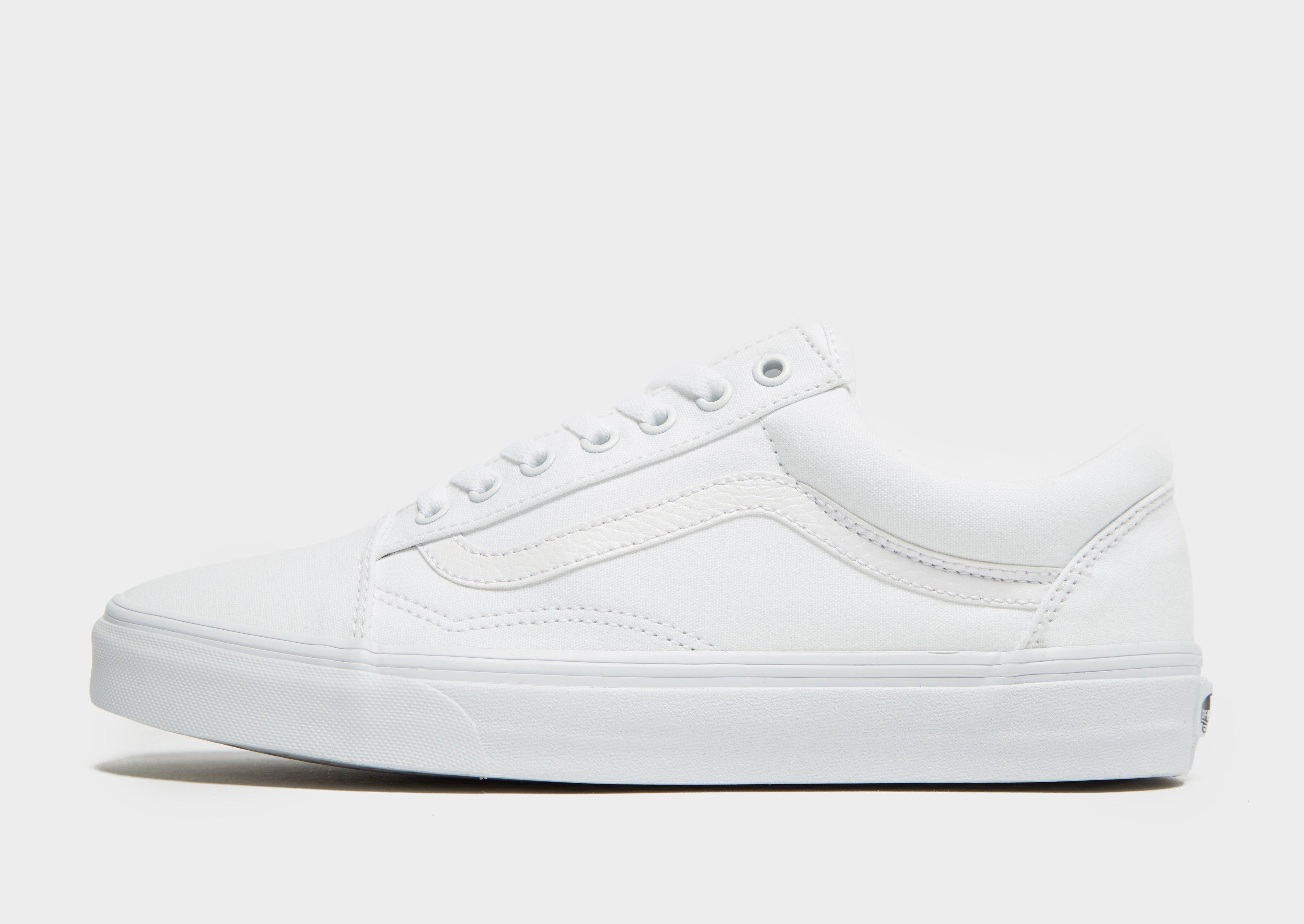 ladies white vans sneakers