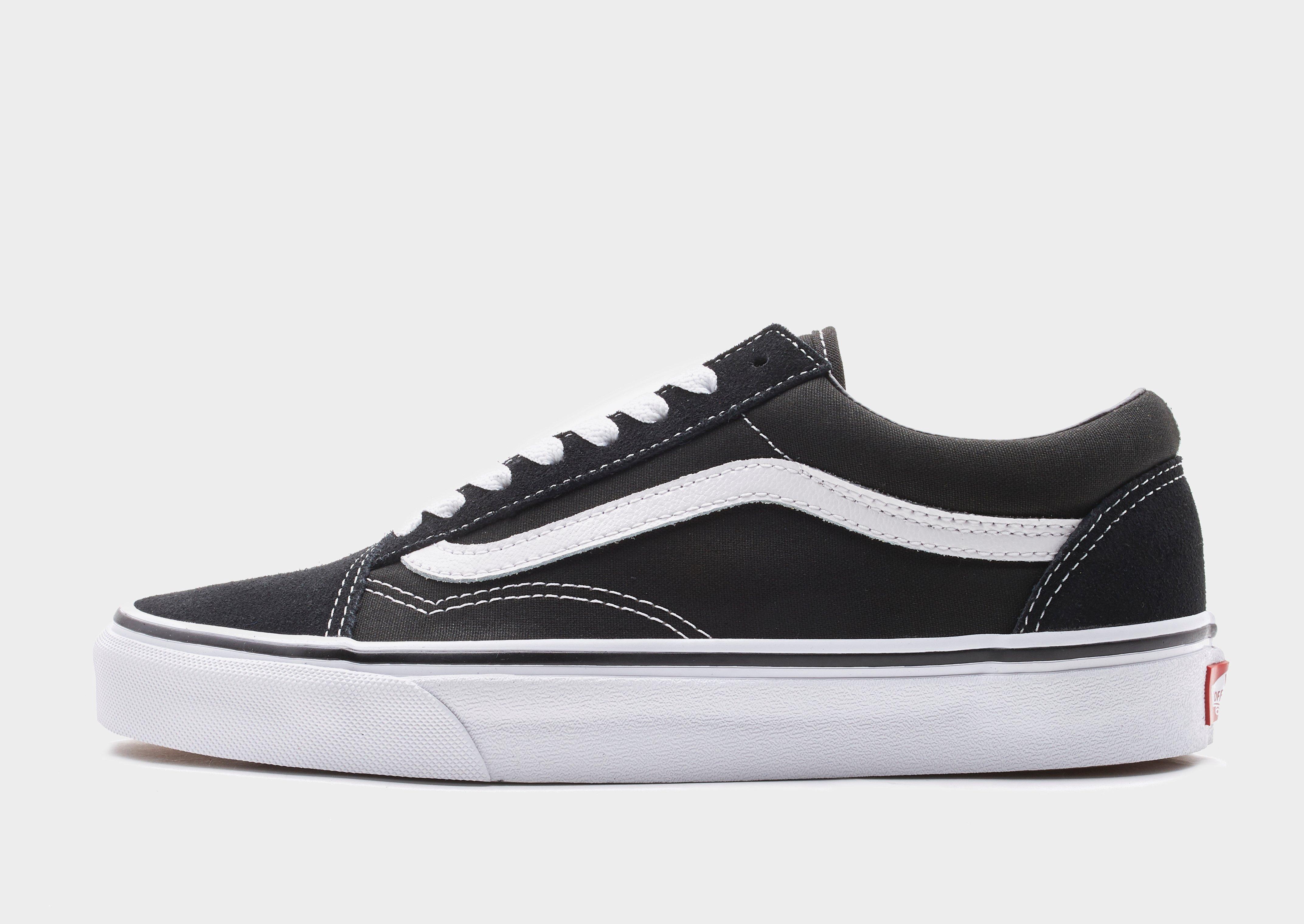 Vans Old Skool Black White Skate Shoes