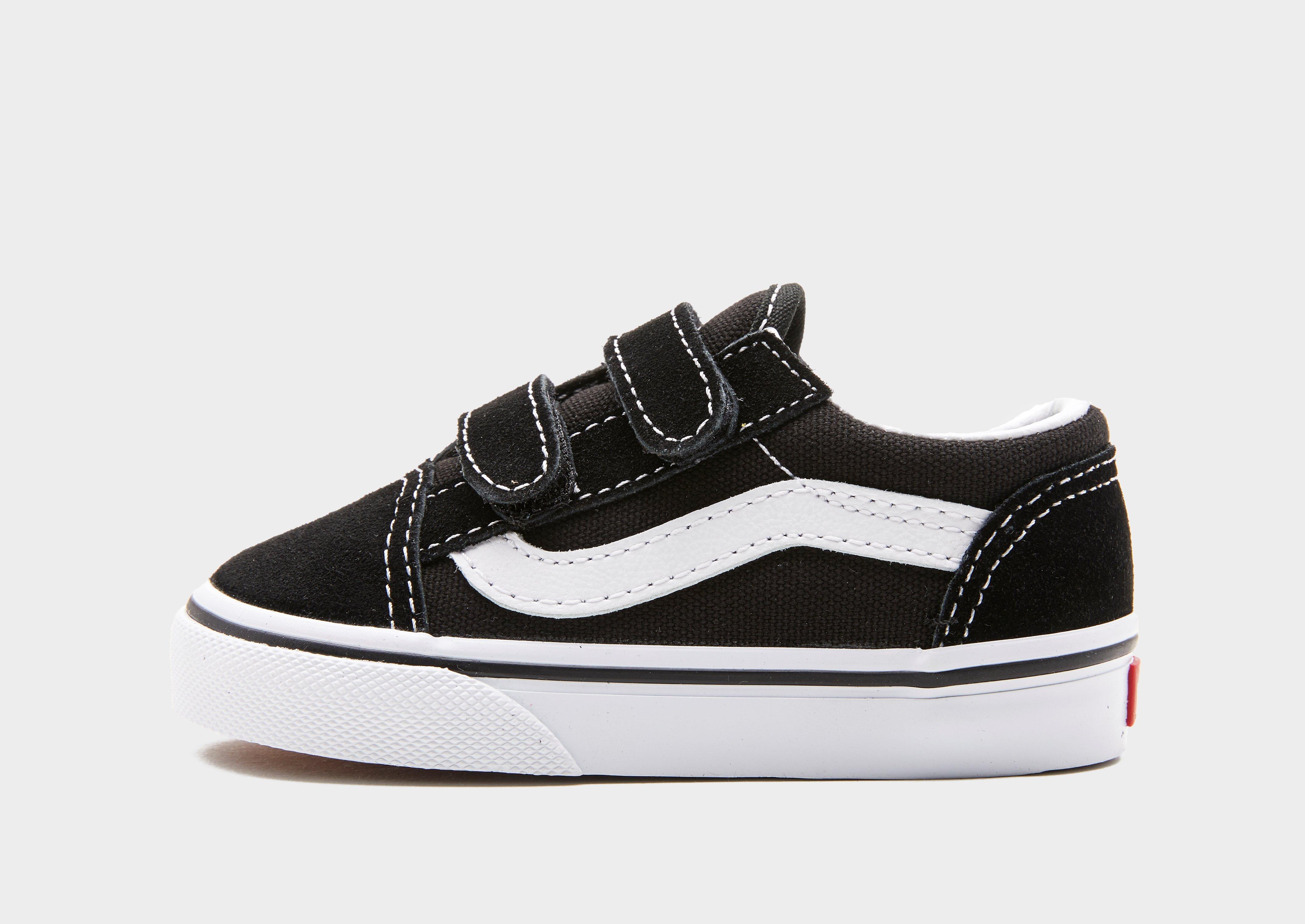 Black Vans Old Skool Velcro Infant | JD 