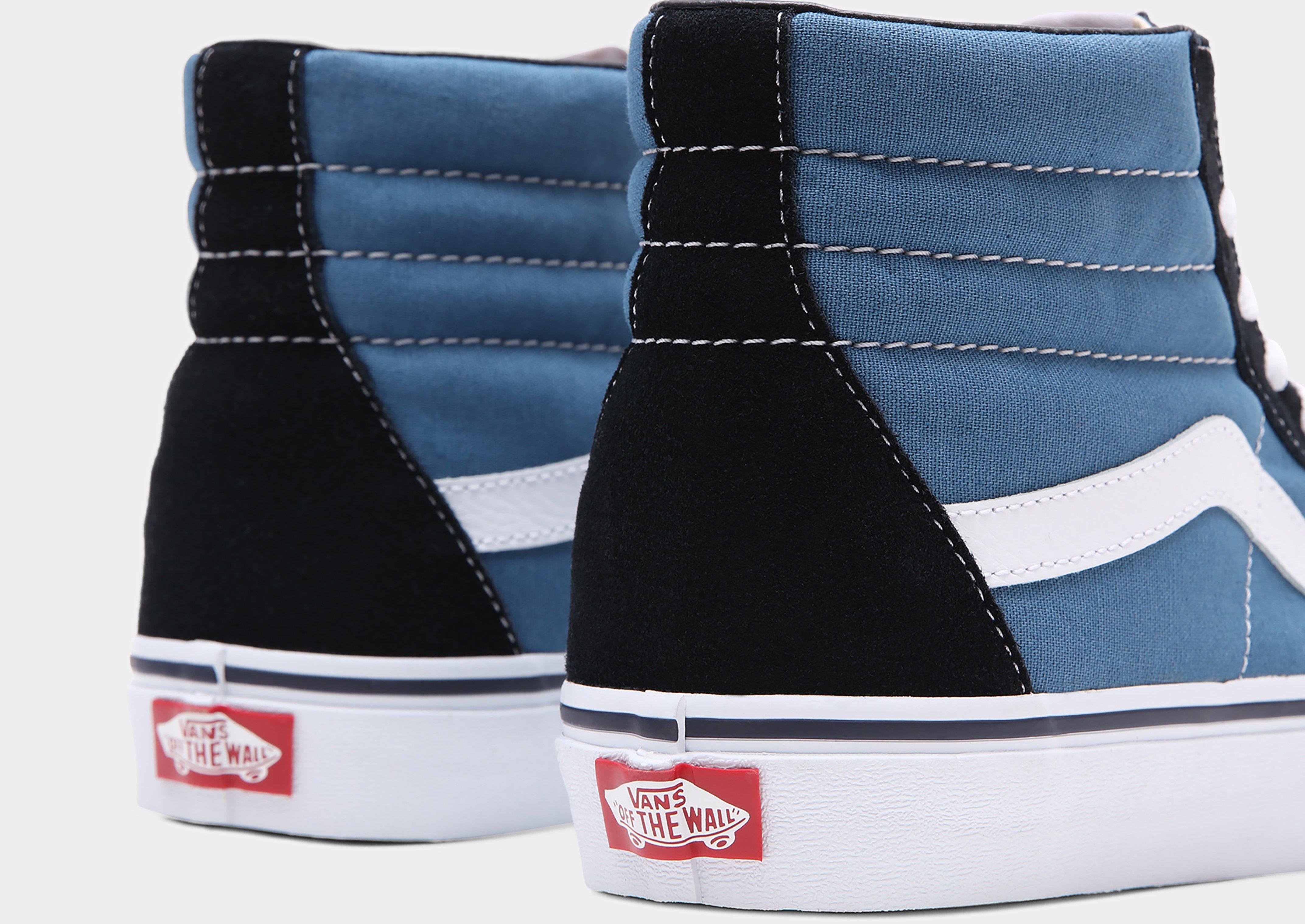 Vans hot sale high blue