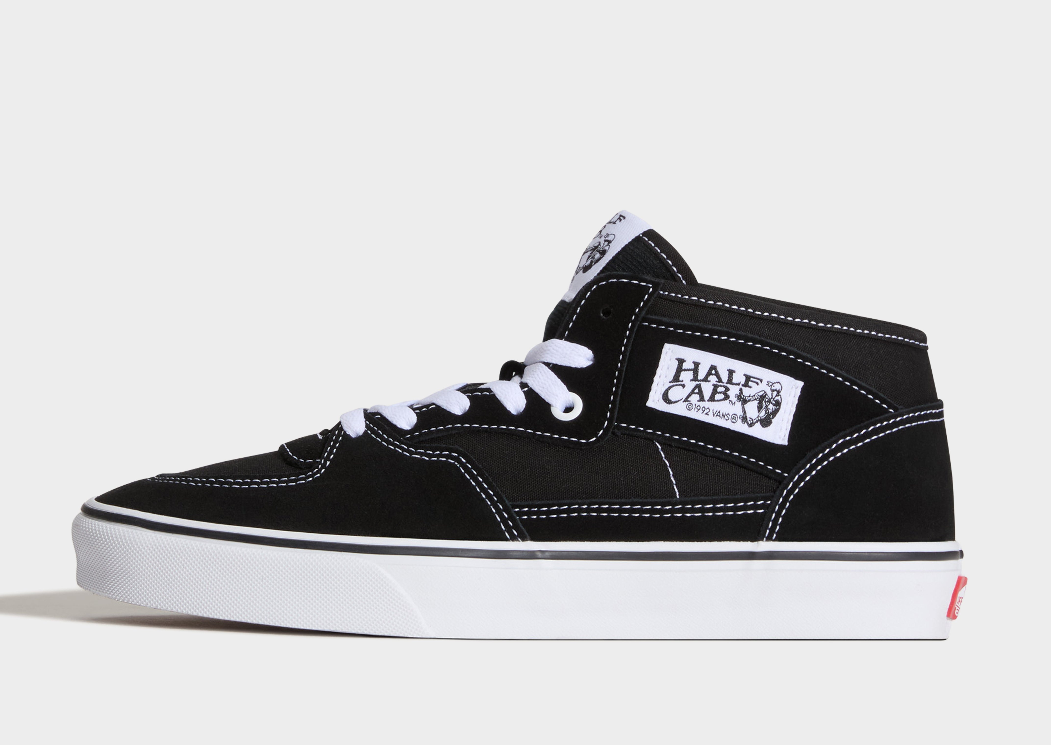 Black Vans Half Cab Deconstructed | JD Sports UK