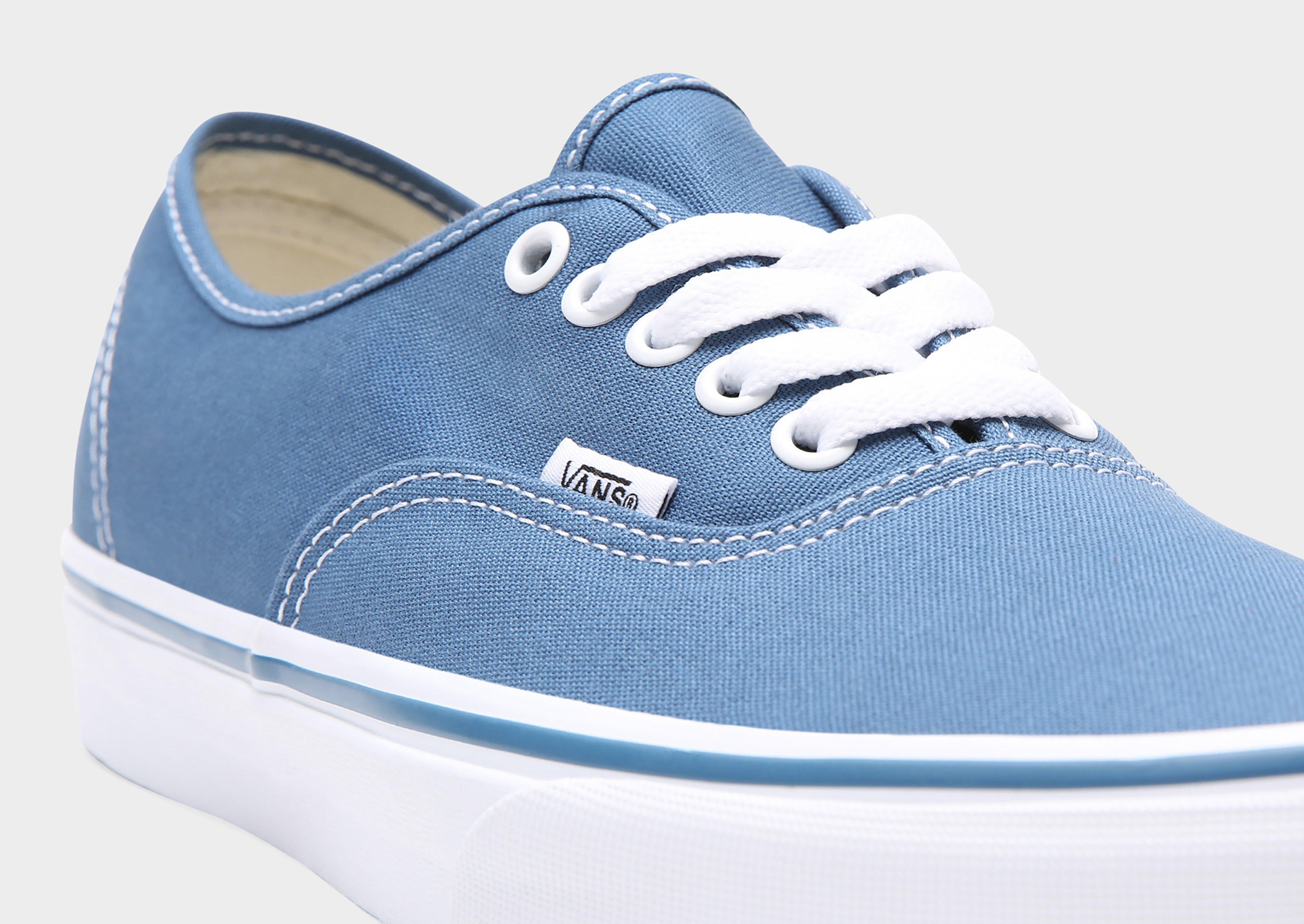 Faded shop blue vans