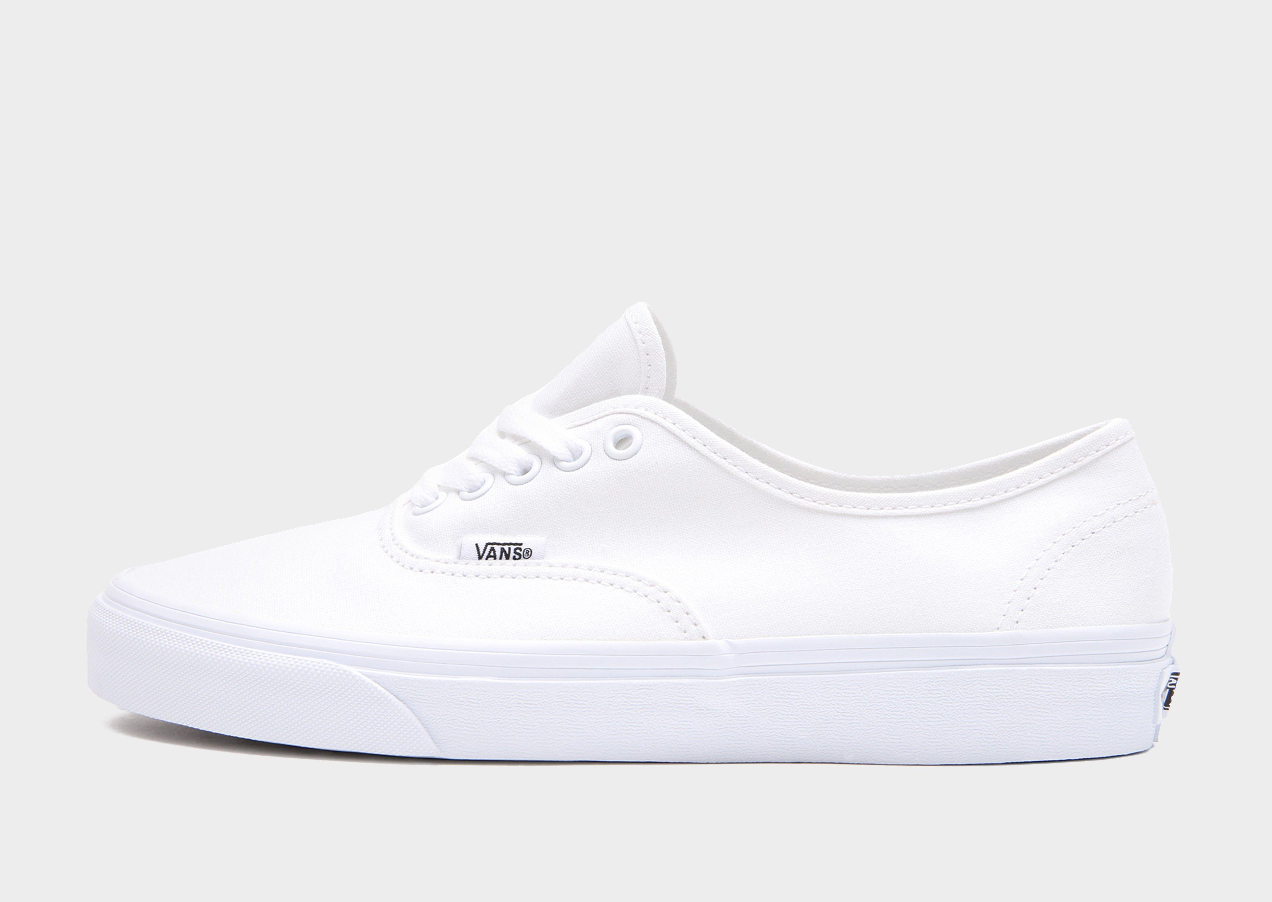 Men's authentic 2025 white vans