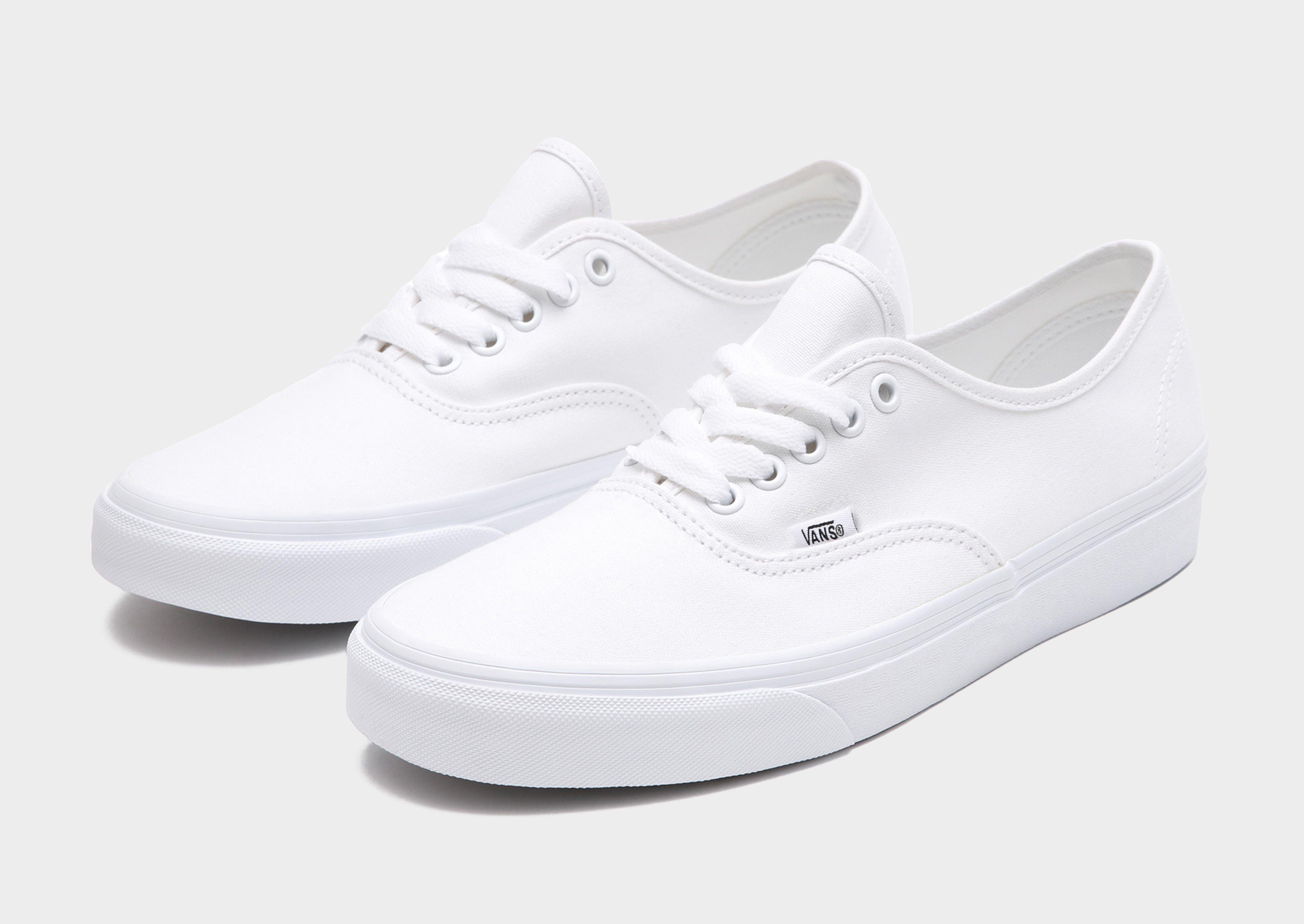 Men's authentic white outlet vans