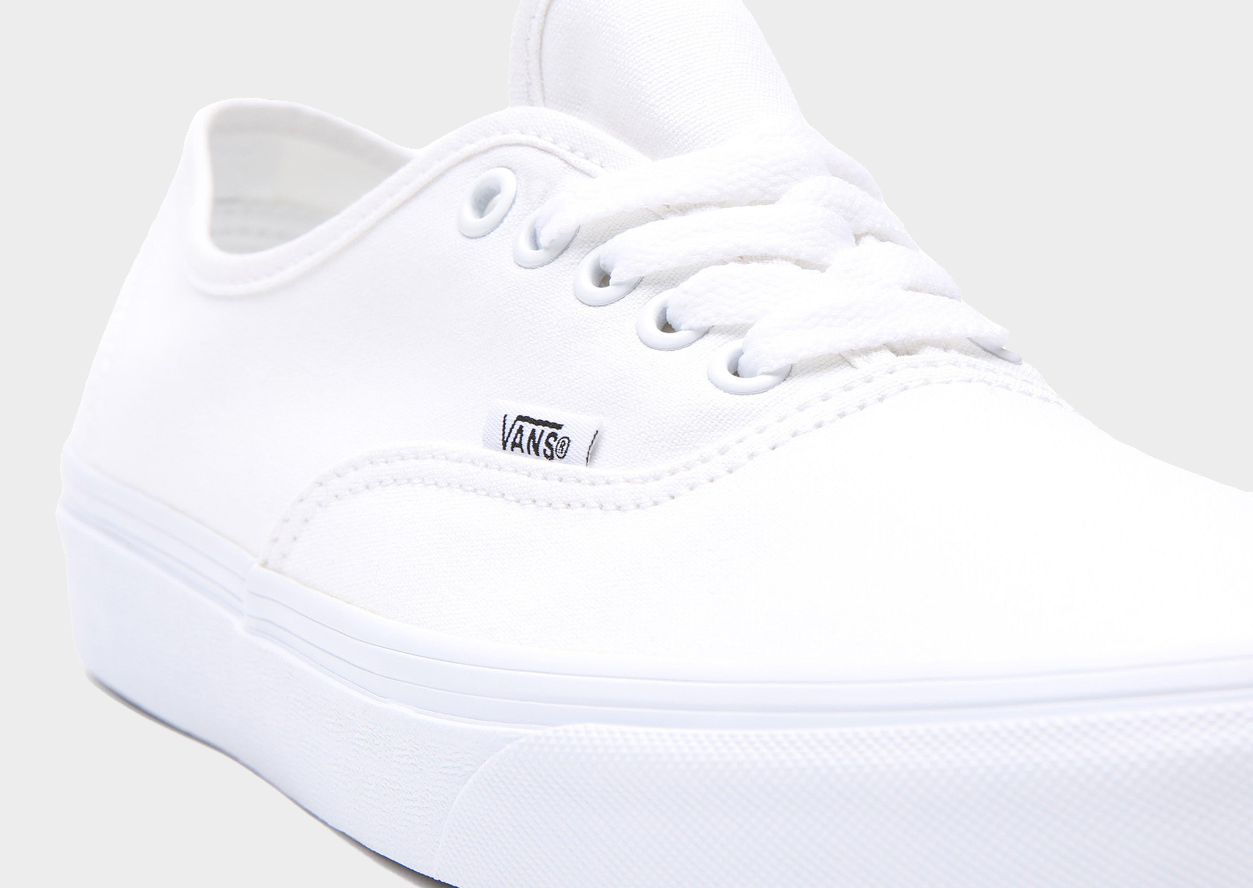 Vans authentic hot sale white price