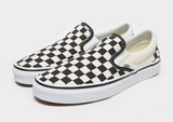 Vans รองเท้าผู้ชาย Classic Slip-On Checkerboard