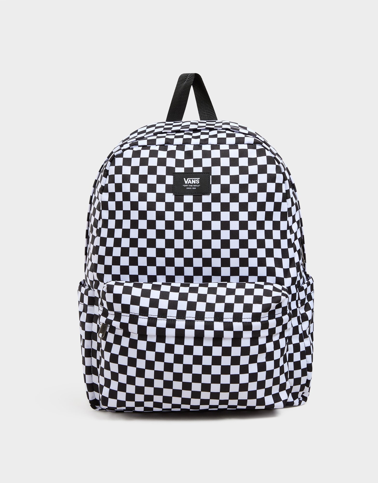 Black Vans Old Skool Check Backpack | JD Sports UK