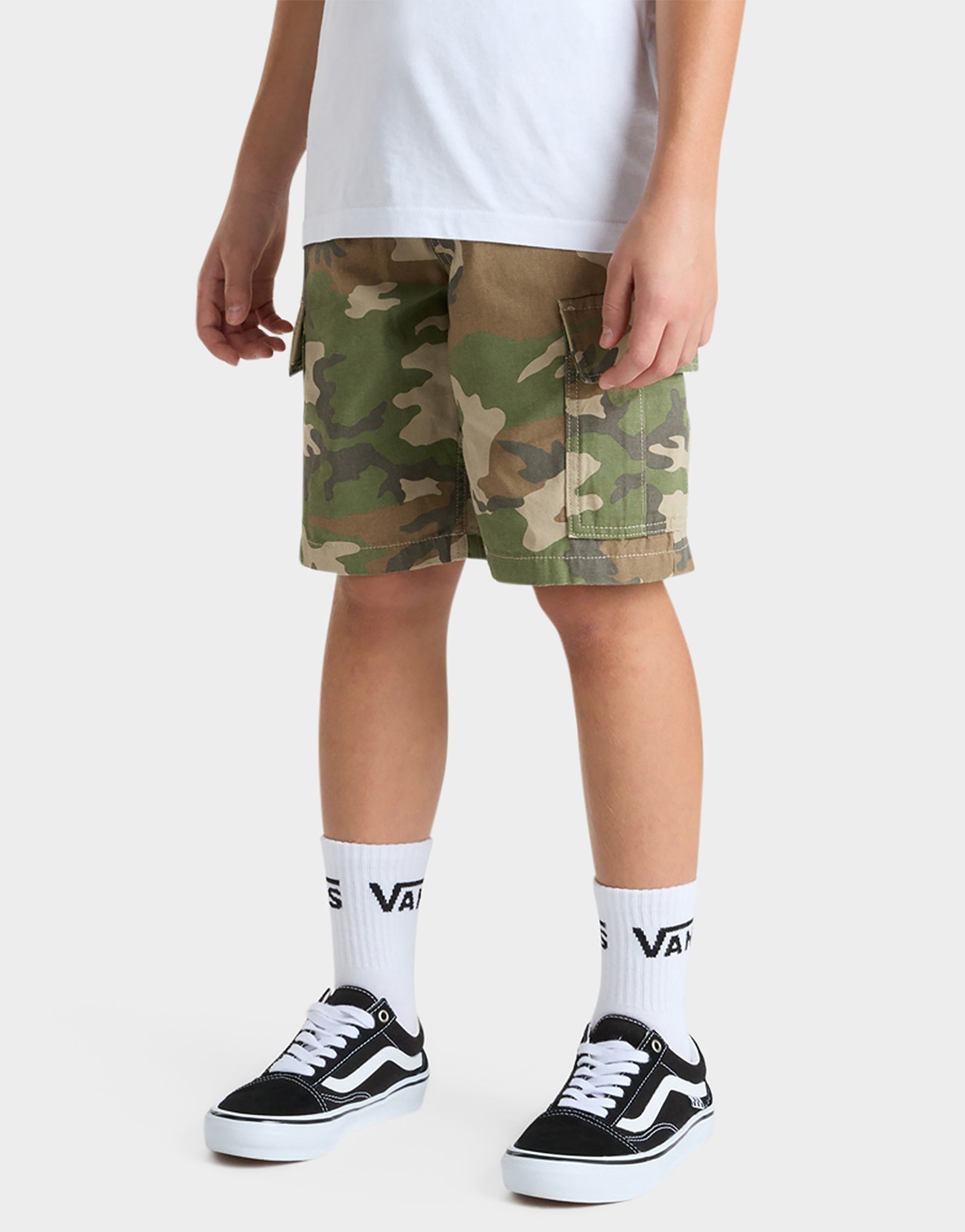 Black Vans Range Cargo Shorts JD Sports UK