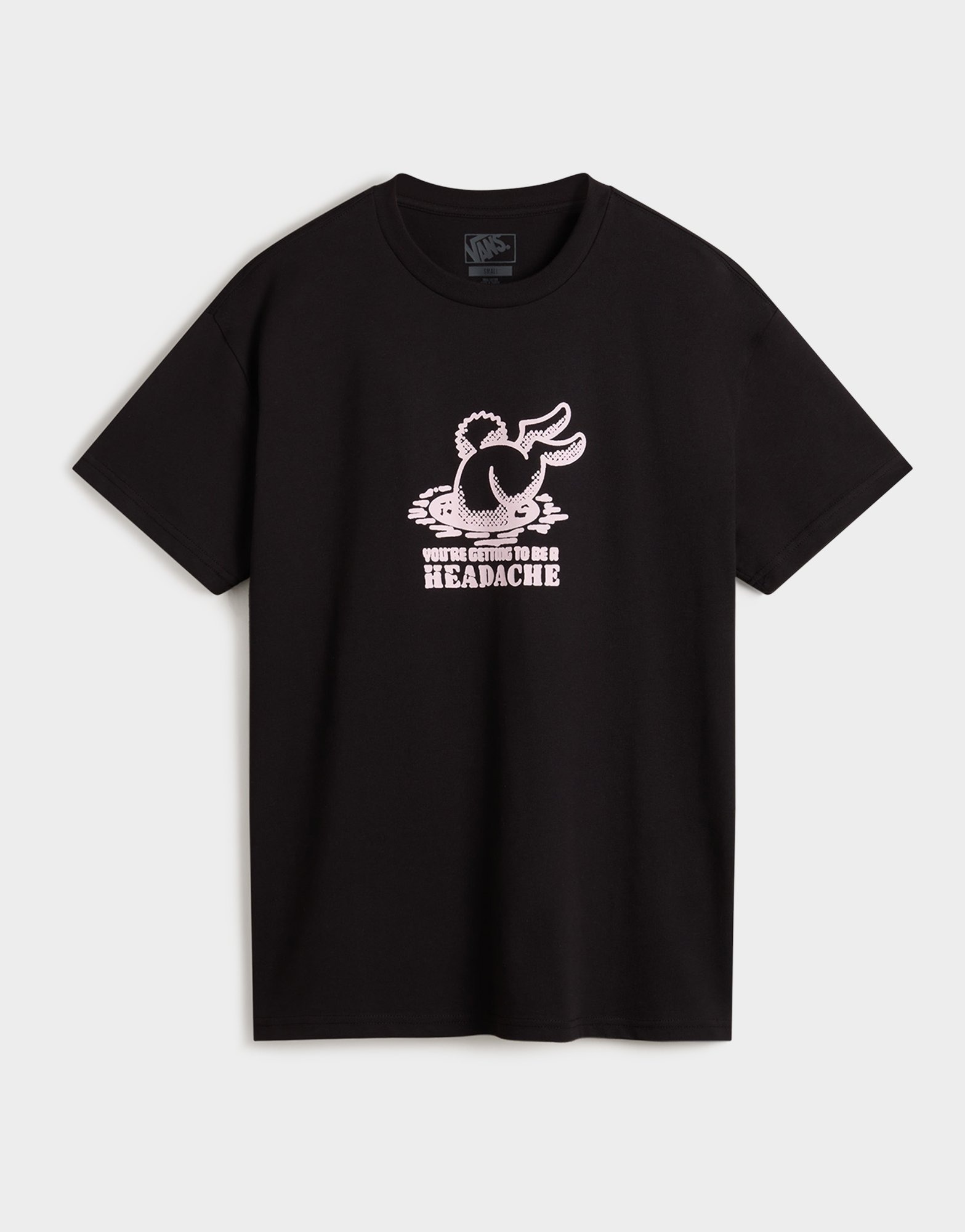 Black Vans Down The Rabbit Hole Tee | JD Sports UK