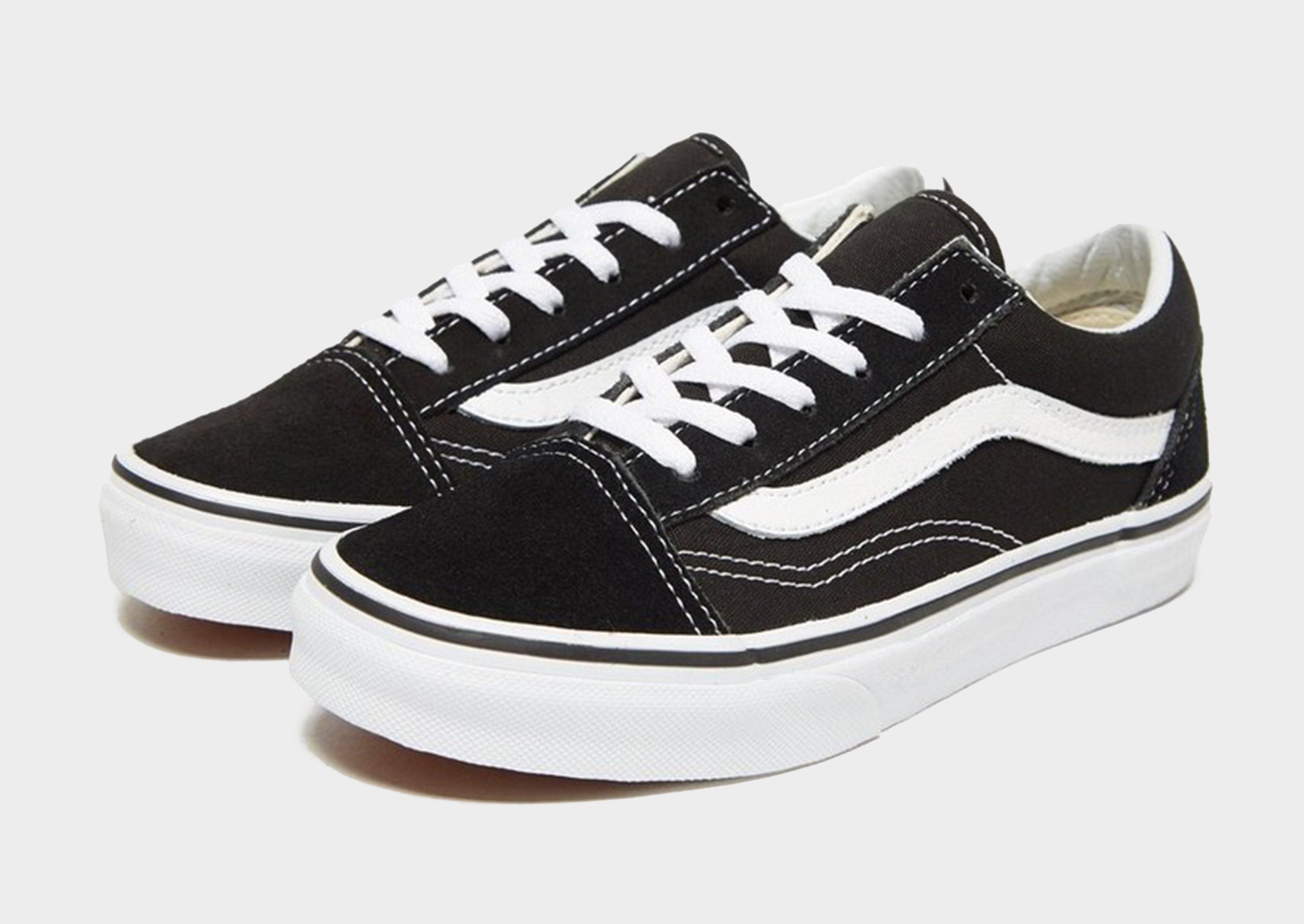 Black Vans Old Skool Children JD Sports Singapore