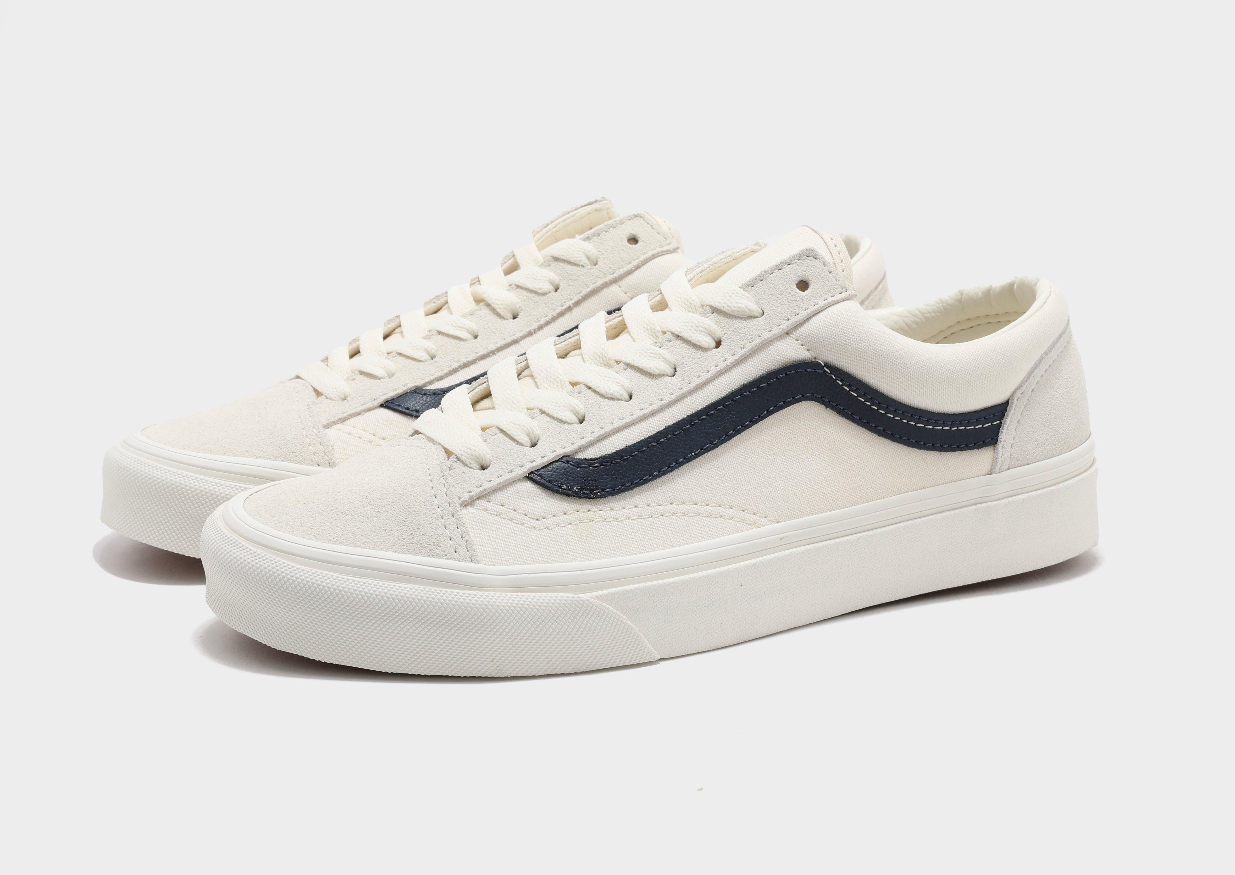 White deals vans suede