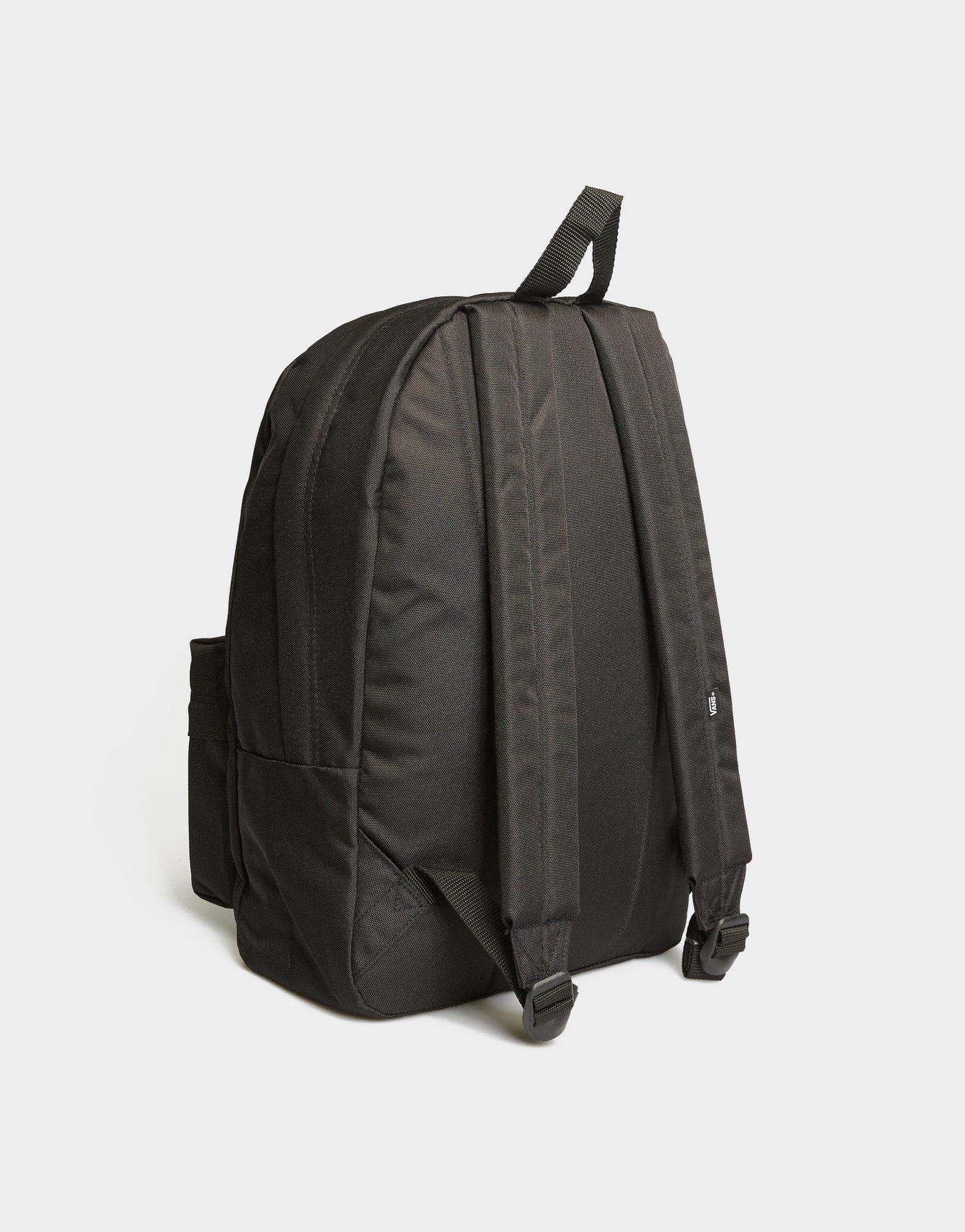 Vans realm black & deals white geo print backpack