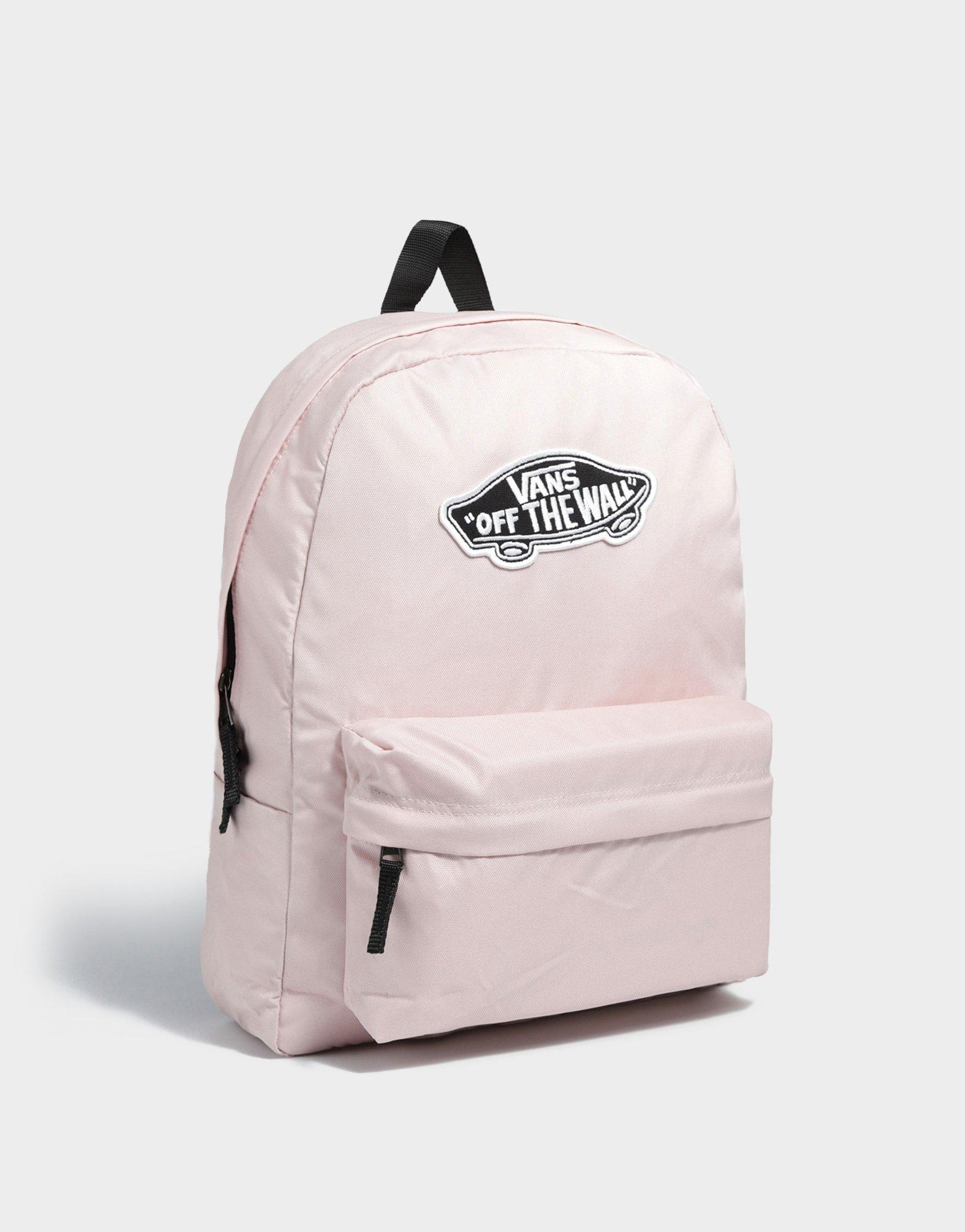 Vans realm on sale backpack pink