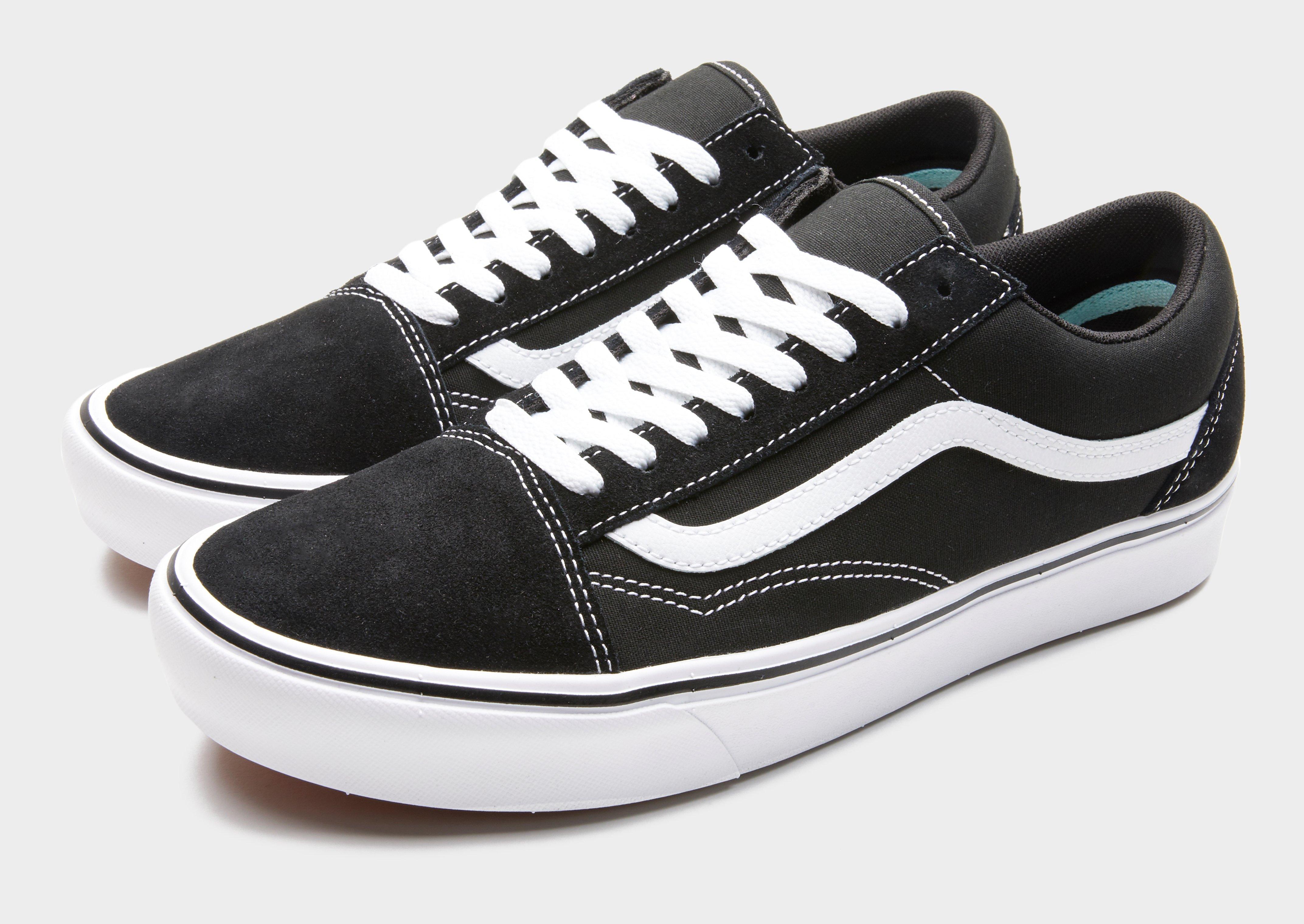 vans old skool black comfycush