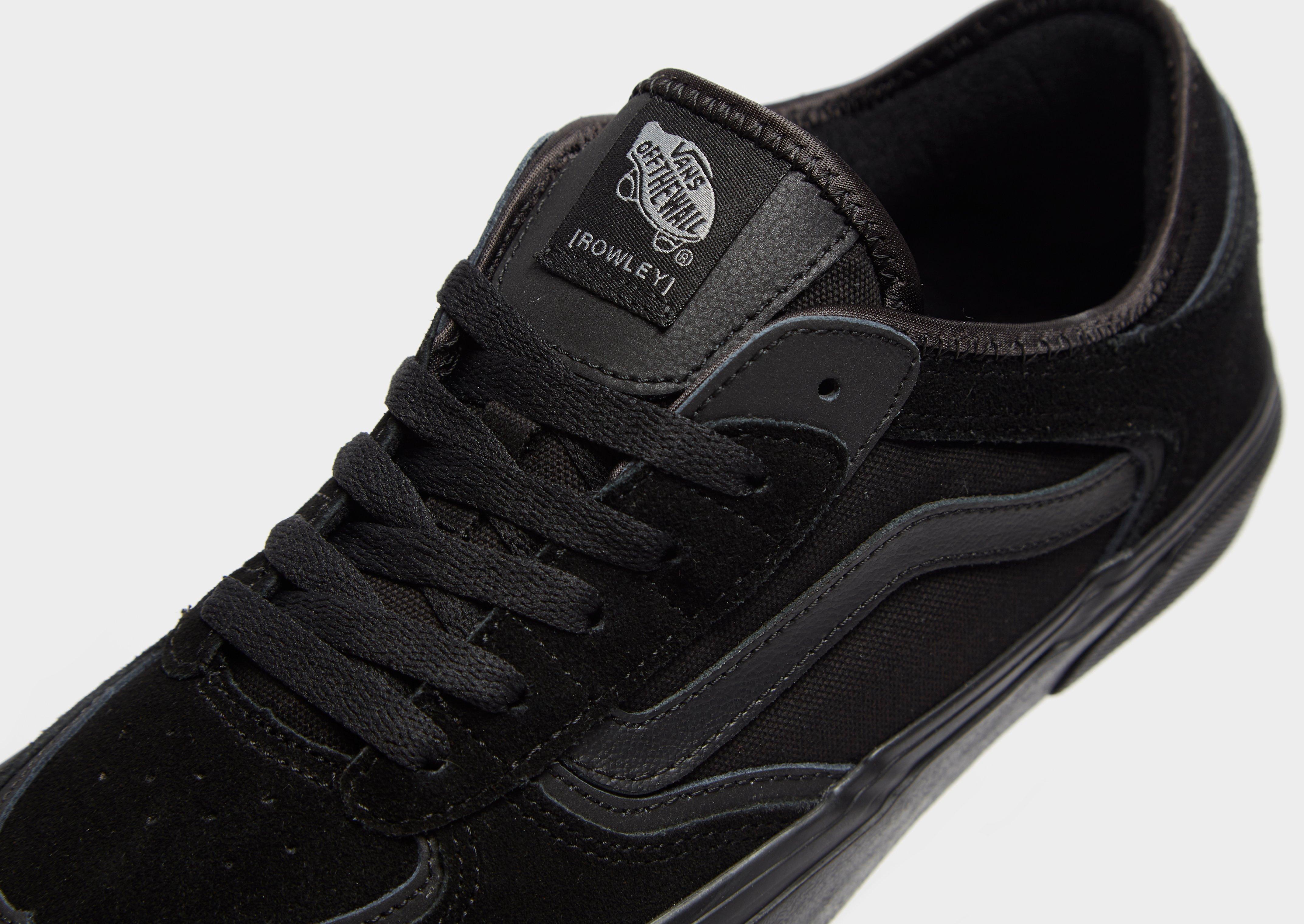 rowley vans black
