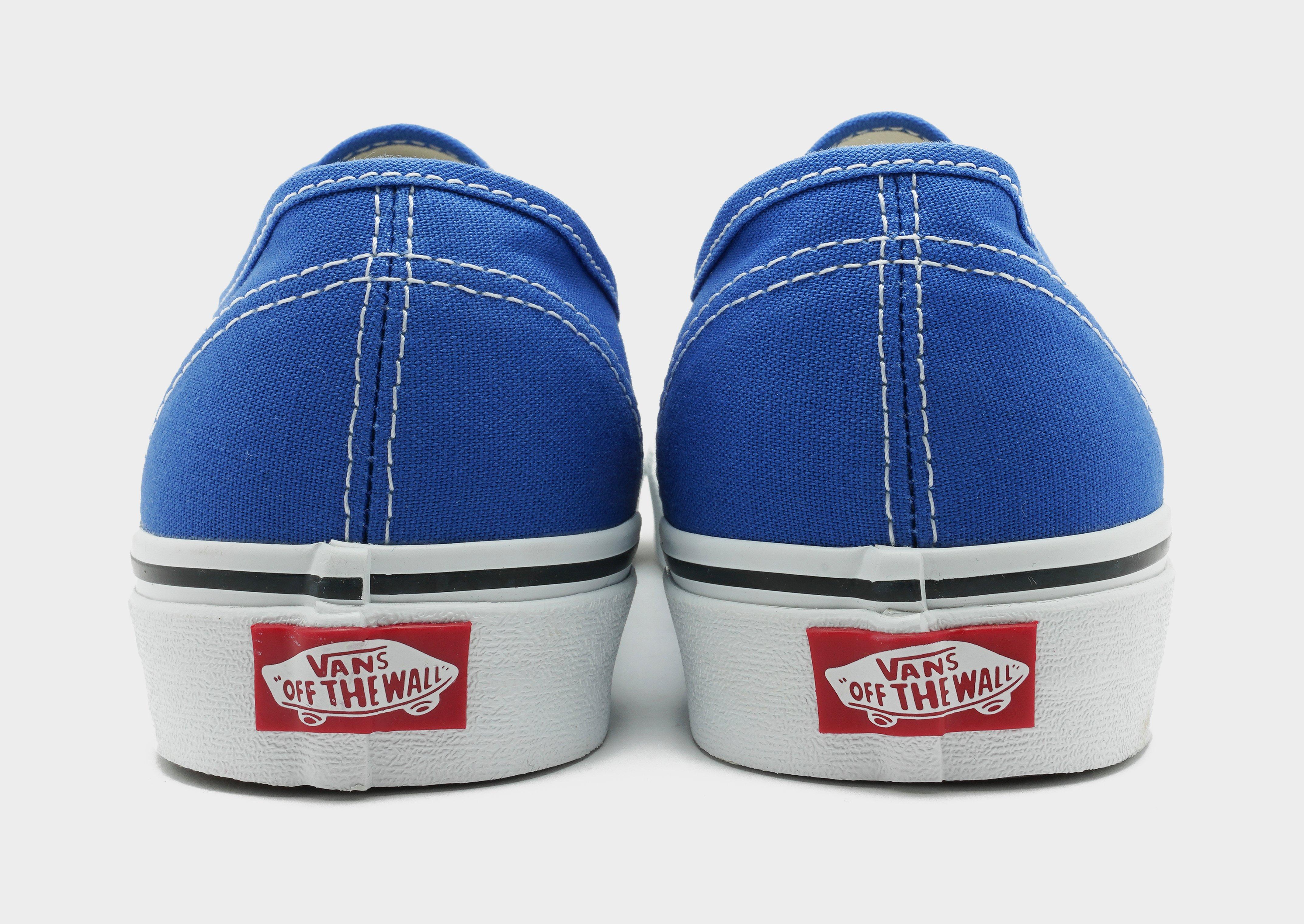 All blue low sales top vans