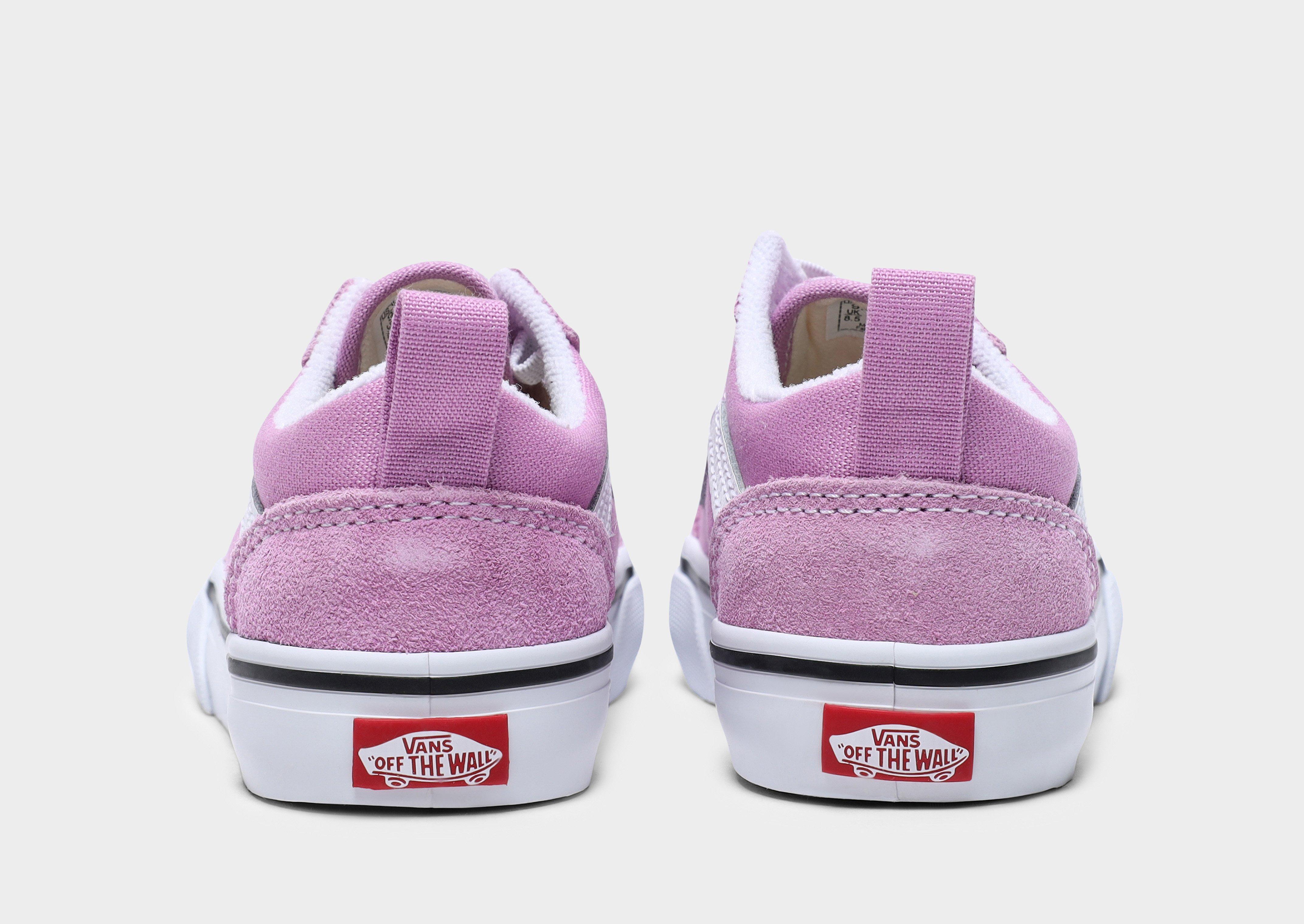 vans old skool infant pink