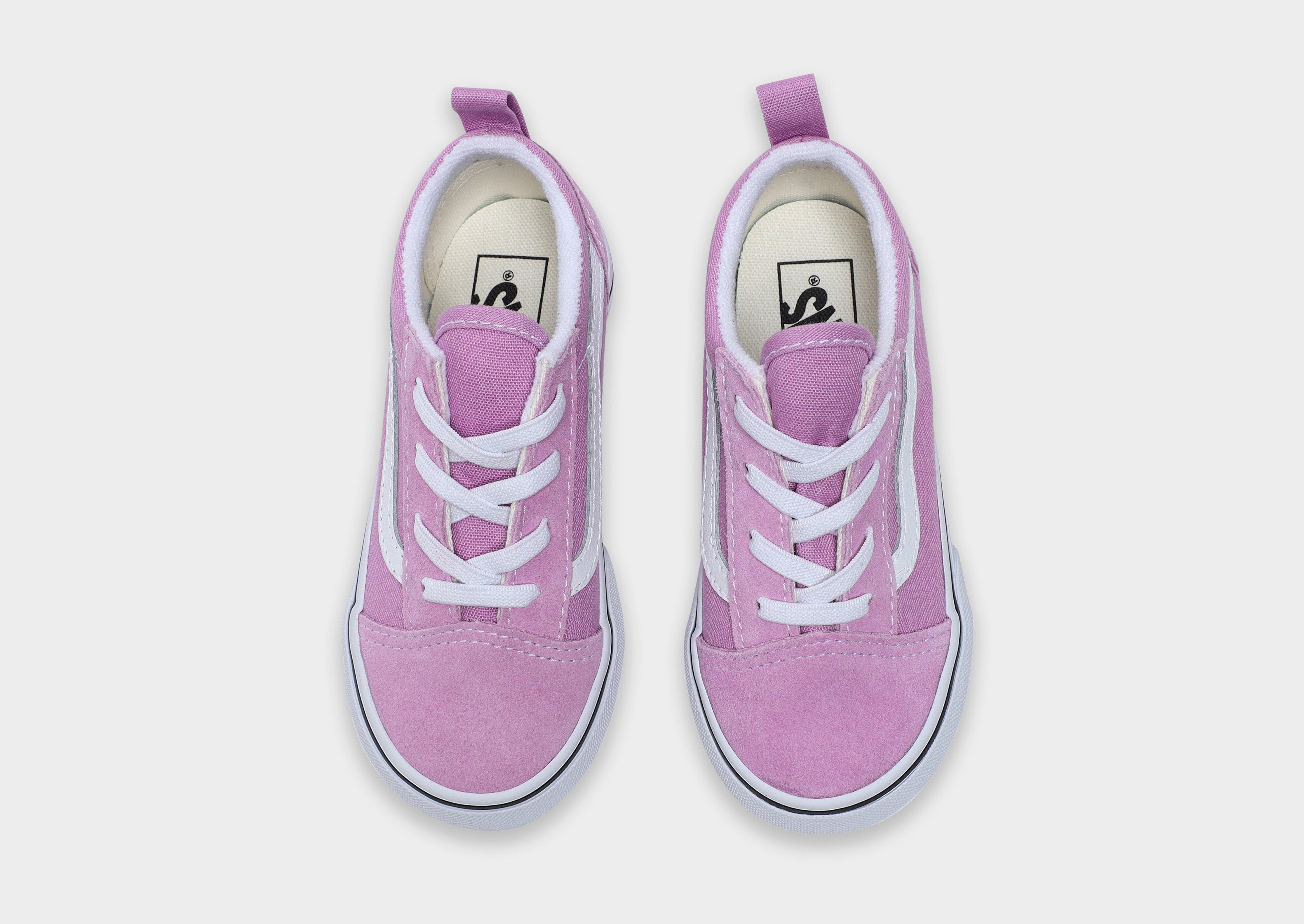 vans old skool infant pink