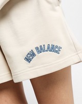 New Balance กางเกงขาสั้นผู้หญิง Athletics Graphic