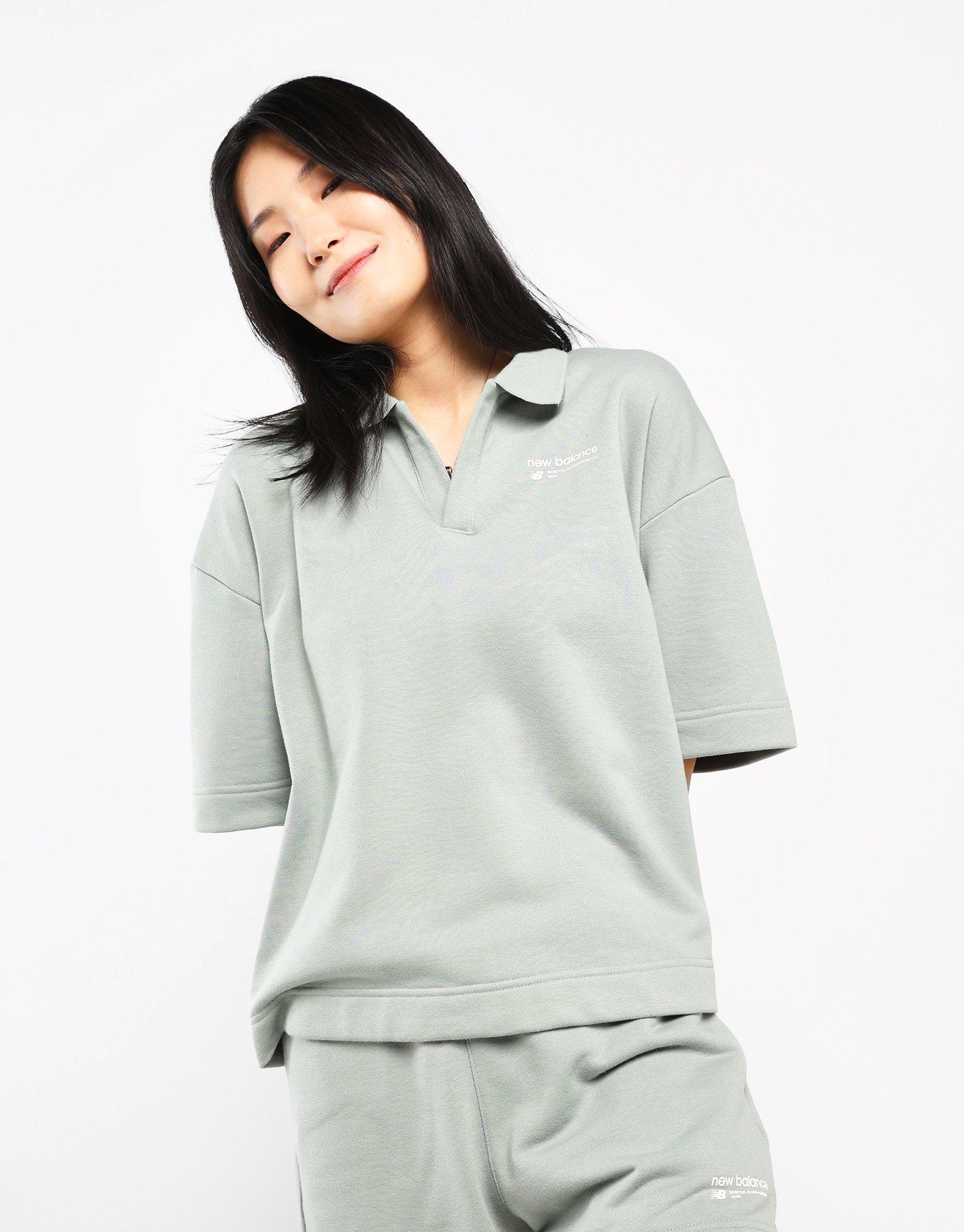 Linear Heritage Jersey Oversized T-Shirt - New Balance