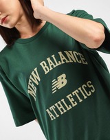New Balance เสื้อยืดผู้หญิง Athletics Varsity Boxy