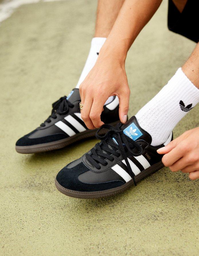 adidas Samba on feet