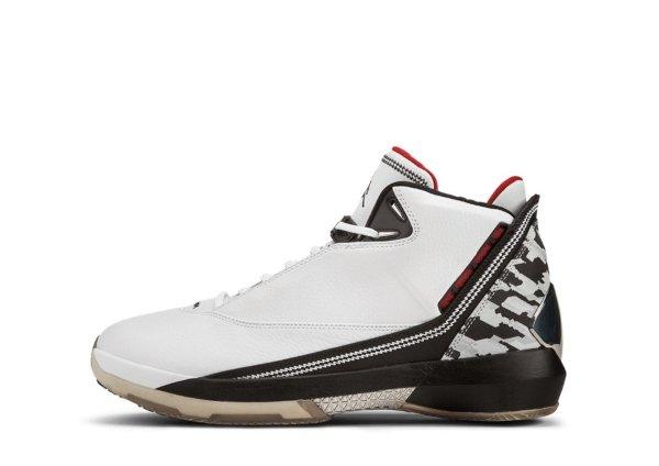 Air Jordan XX2 White – Metallic Silver – Varsity Red