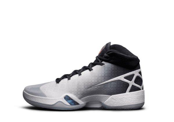 Air Jordan XXX White / Black Wolf Grey