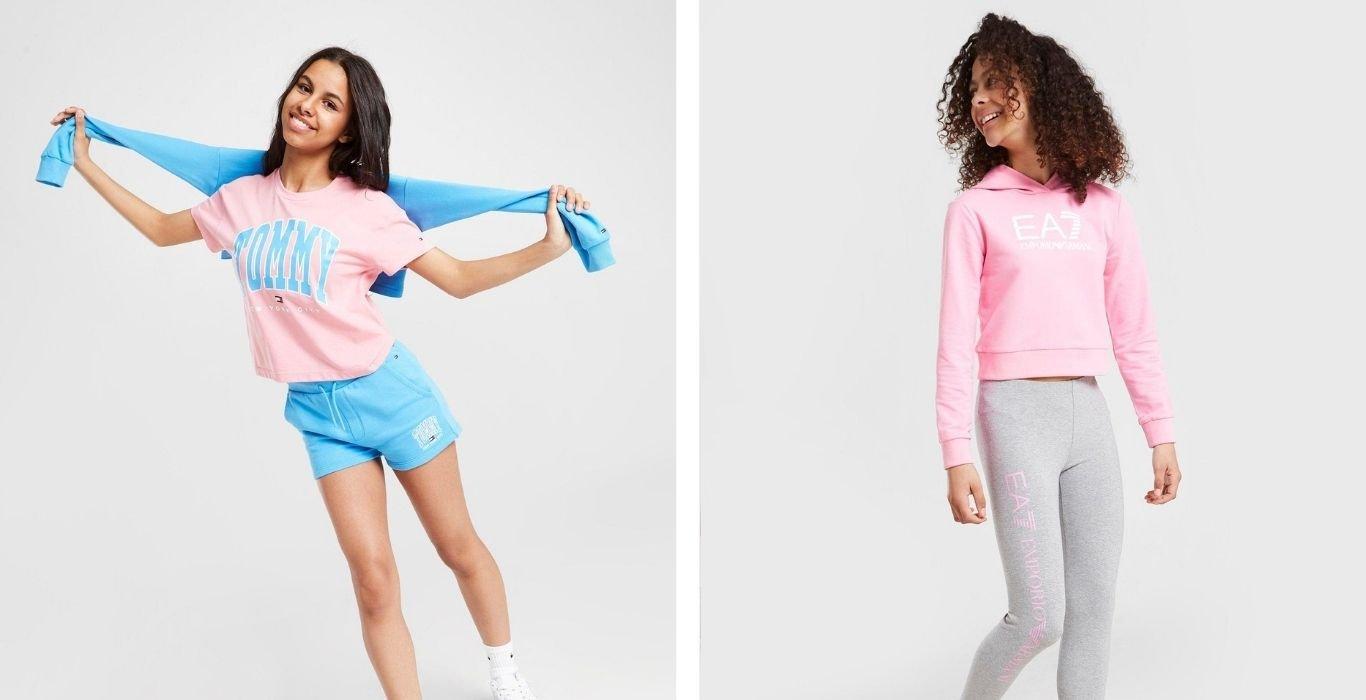 Pastell Kinder Styles Mädchen