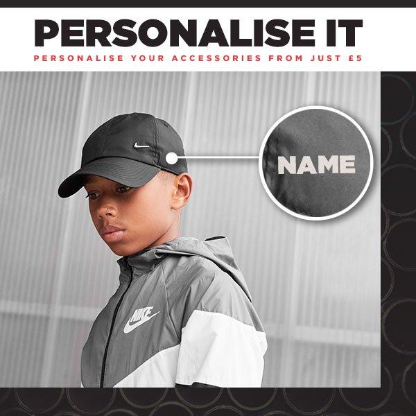 personalised sliders nike