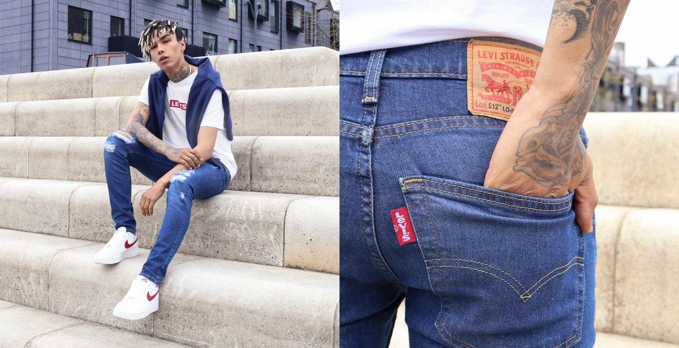 Levi's Denim Slim Jeans Herren