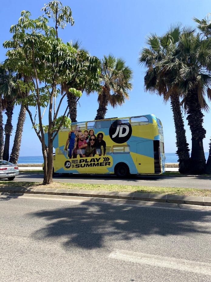 Autobús JD en Sabatic Fest Malaga