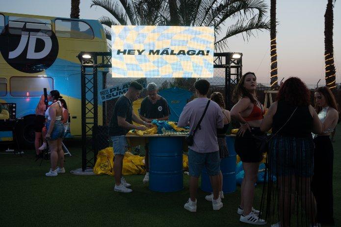 Camisetas JD en Sabatic Fest Malaga