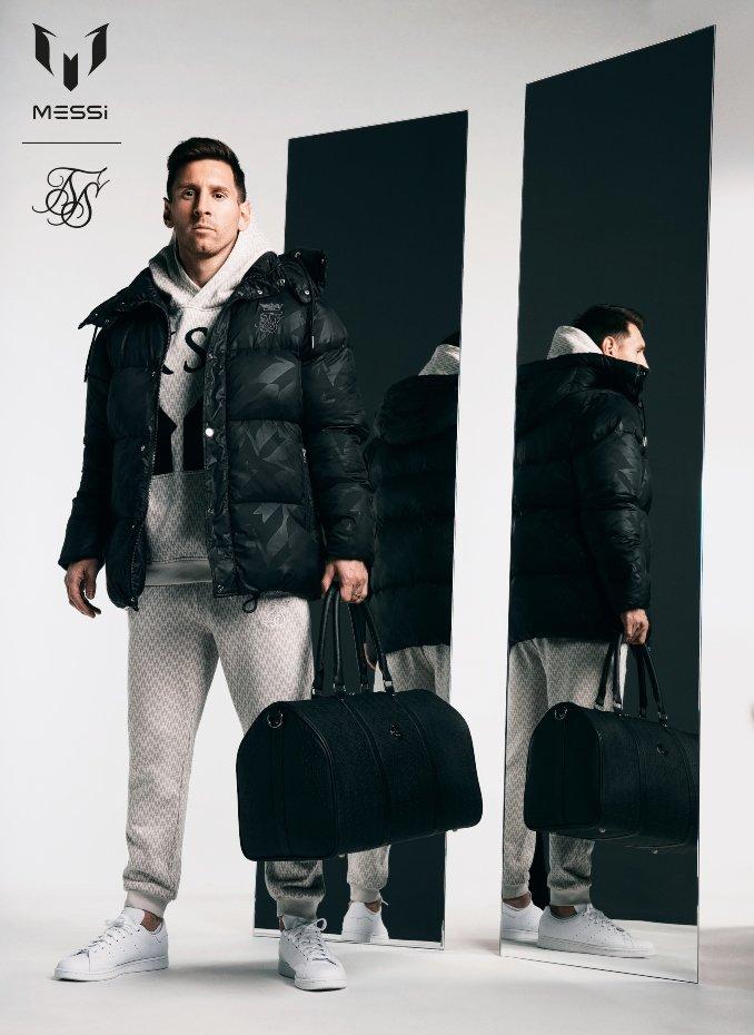 Chaqueta negra Messi x SikSilk