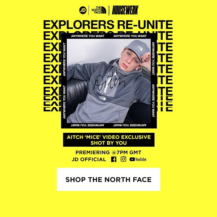 jd sports sale north face