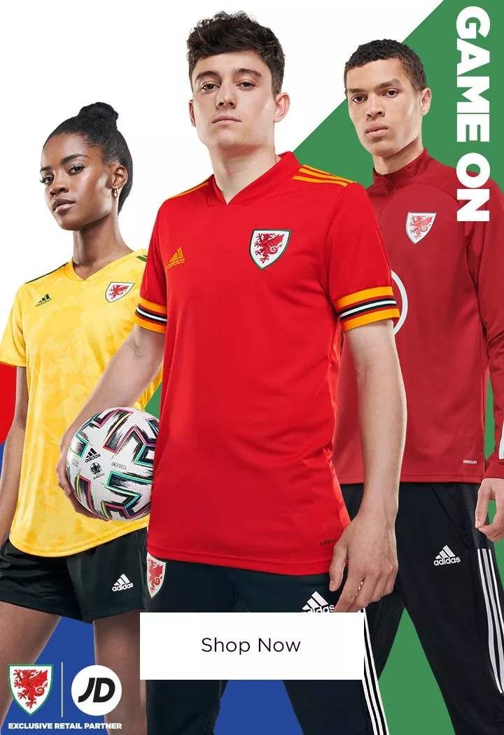 Wales Football Kit Official Partner Jd Sports