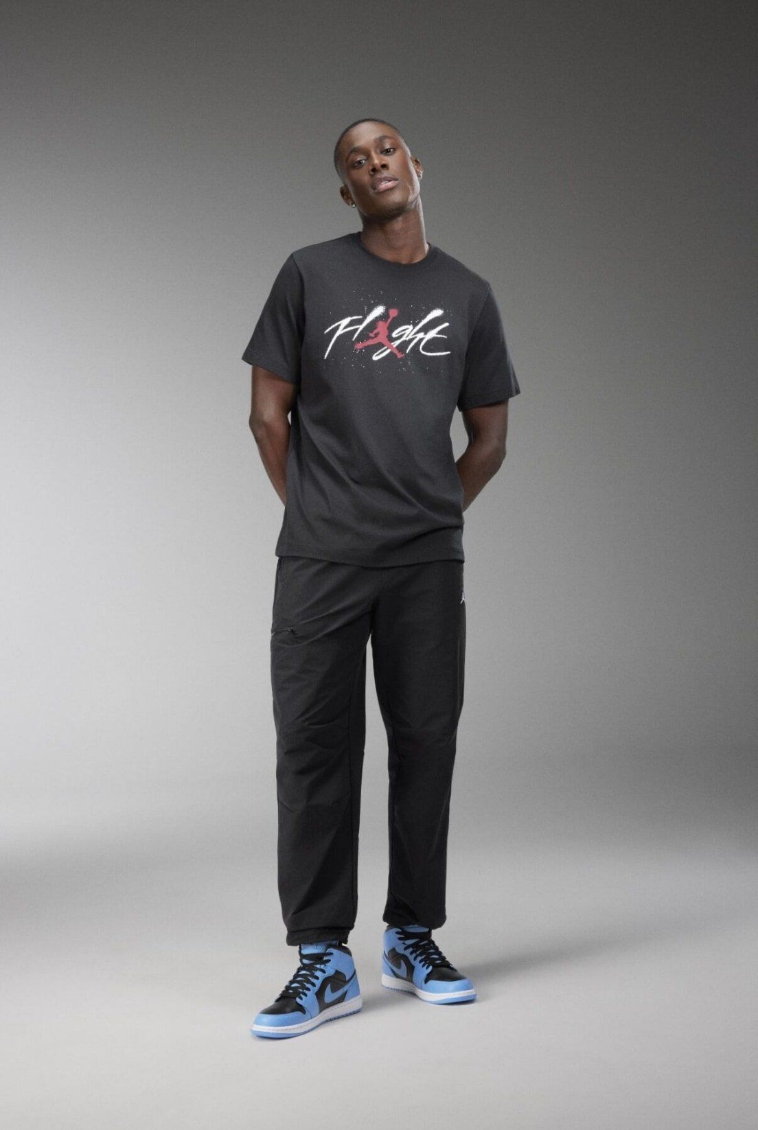 Louis Vuitton LV Flight Mode Jogging Pants, Grey, Xs