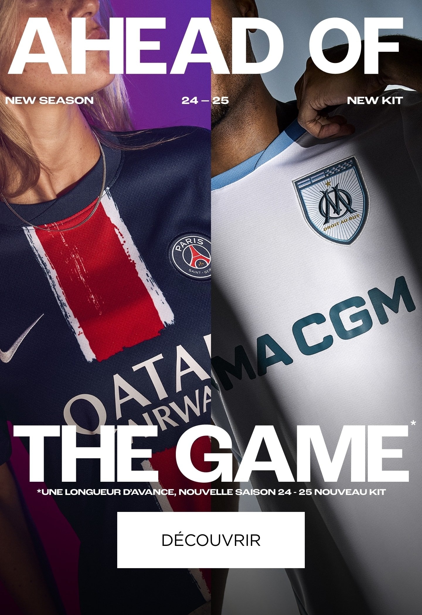 Football maillots survetement et crampon JD Sports France