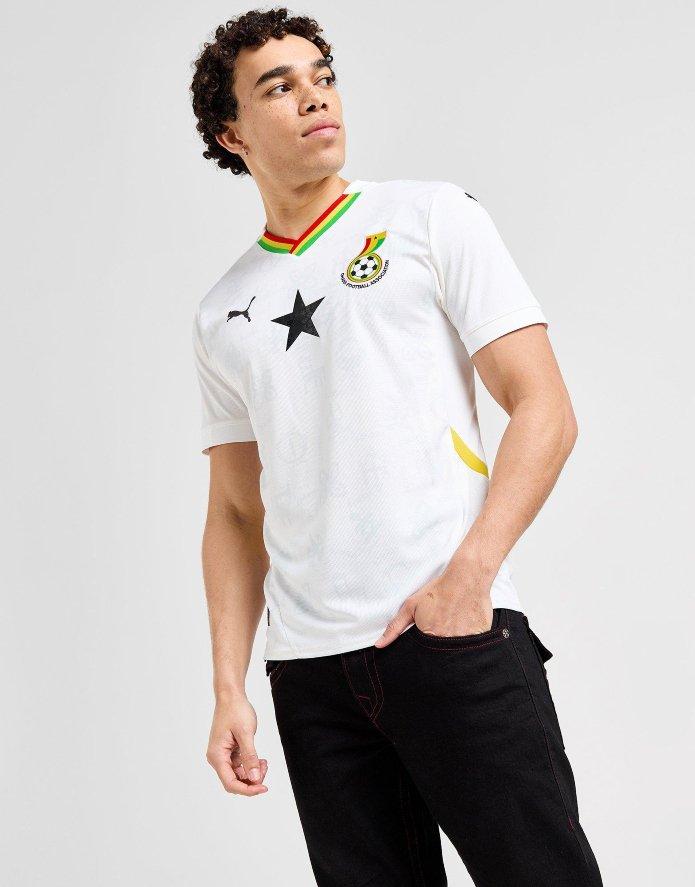 Primera equipación de la selección Ghana 2025