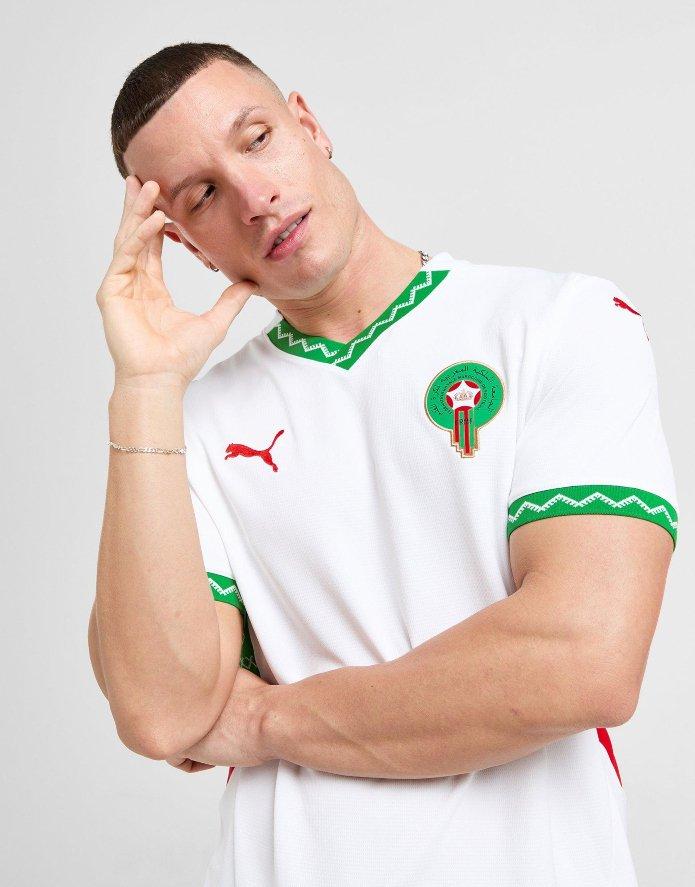 Segunda camiseta 2025 Marruecos fútbol